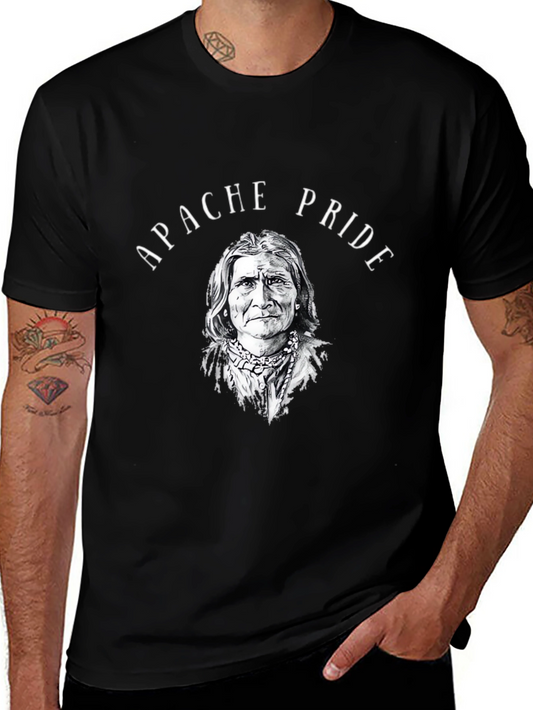 Apache Pride T-Shirt - Native American Graphic Tee