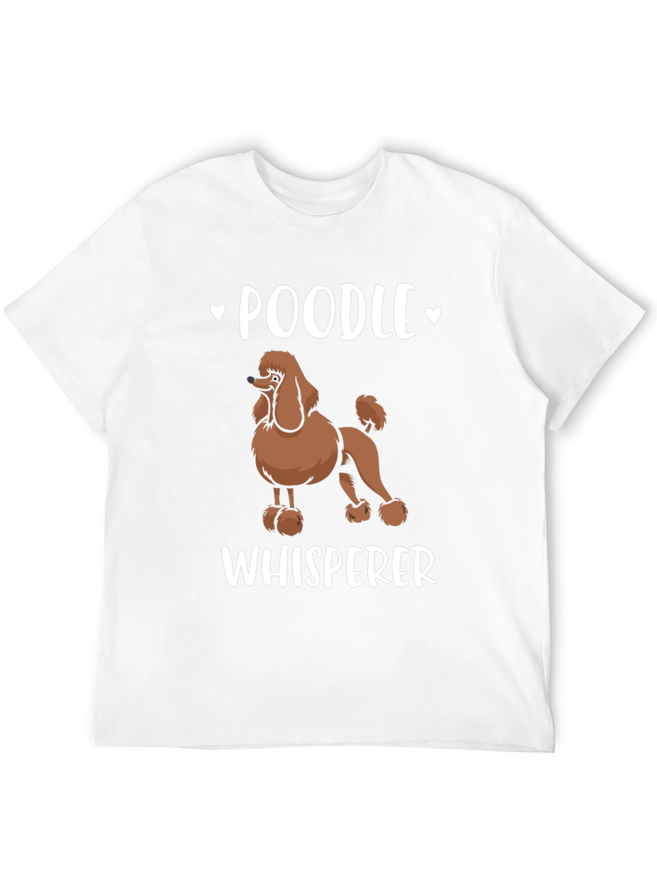 Poodle Whisperer Black T-Shirt