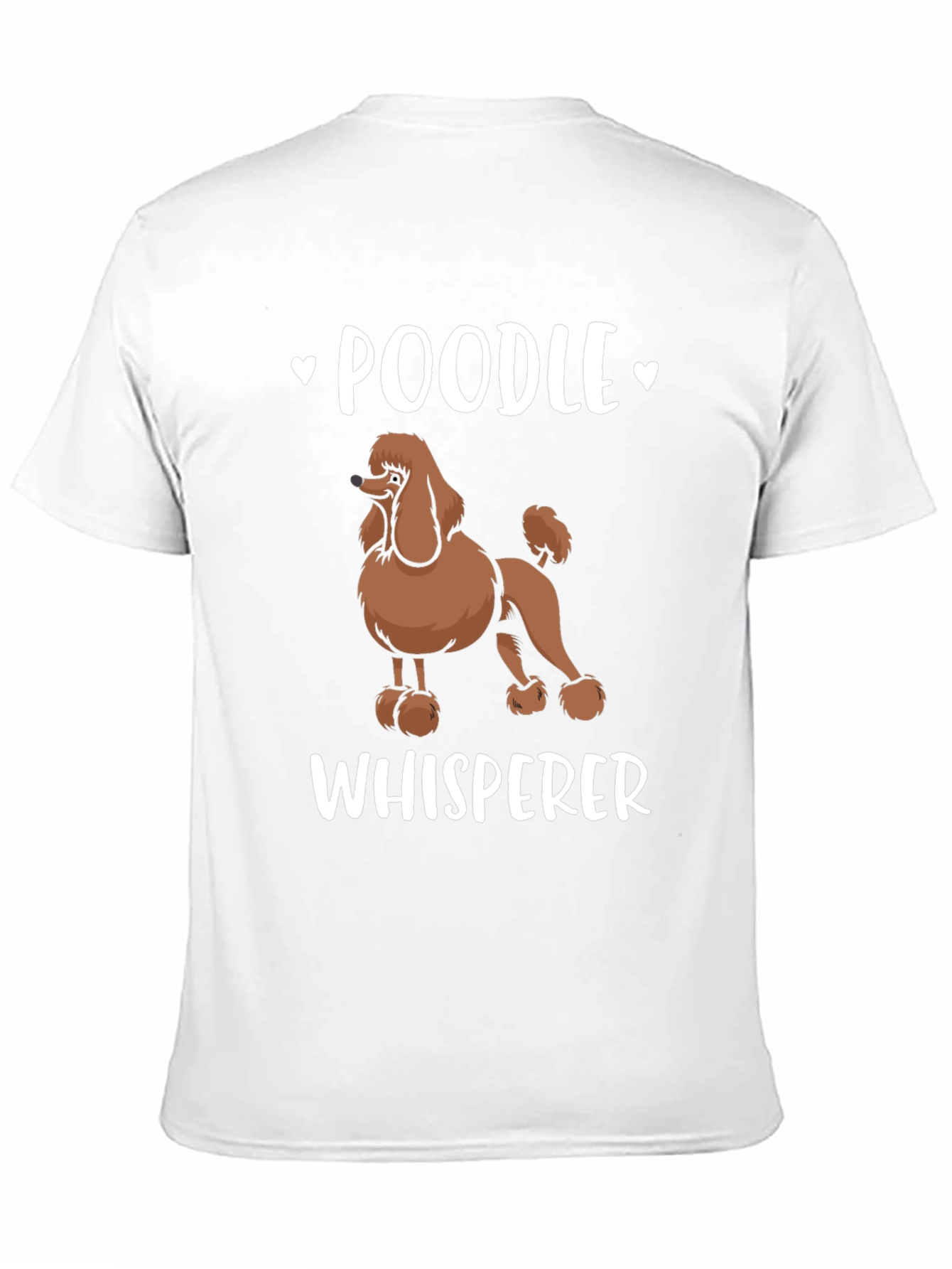 Poodle Whisperer Black T-Shirt