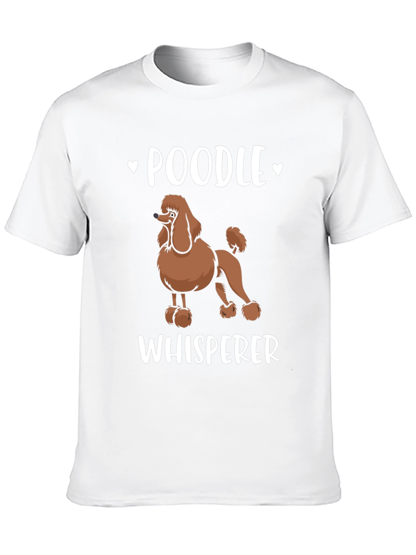 Poodle Whisperer Black T-Shirt