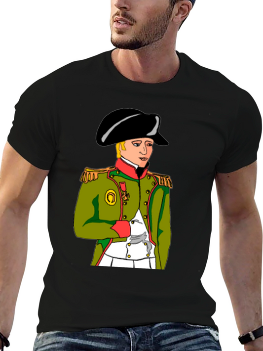 Napoleon Bonaparte Graphic T-Shirt - Black