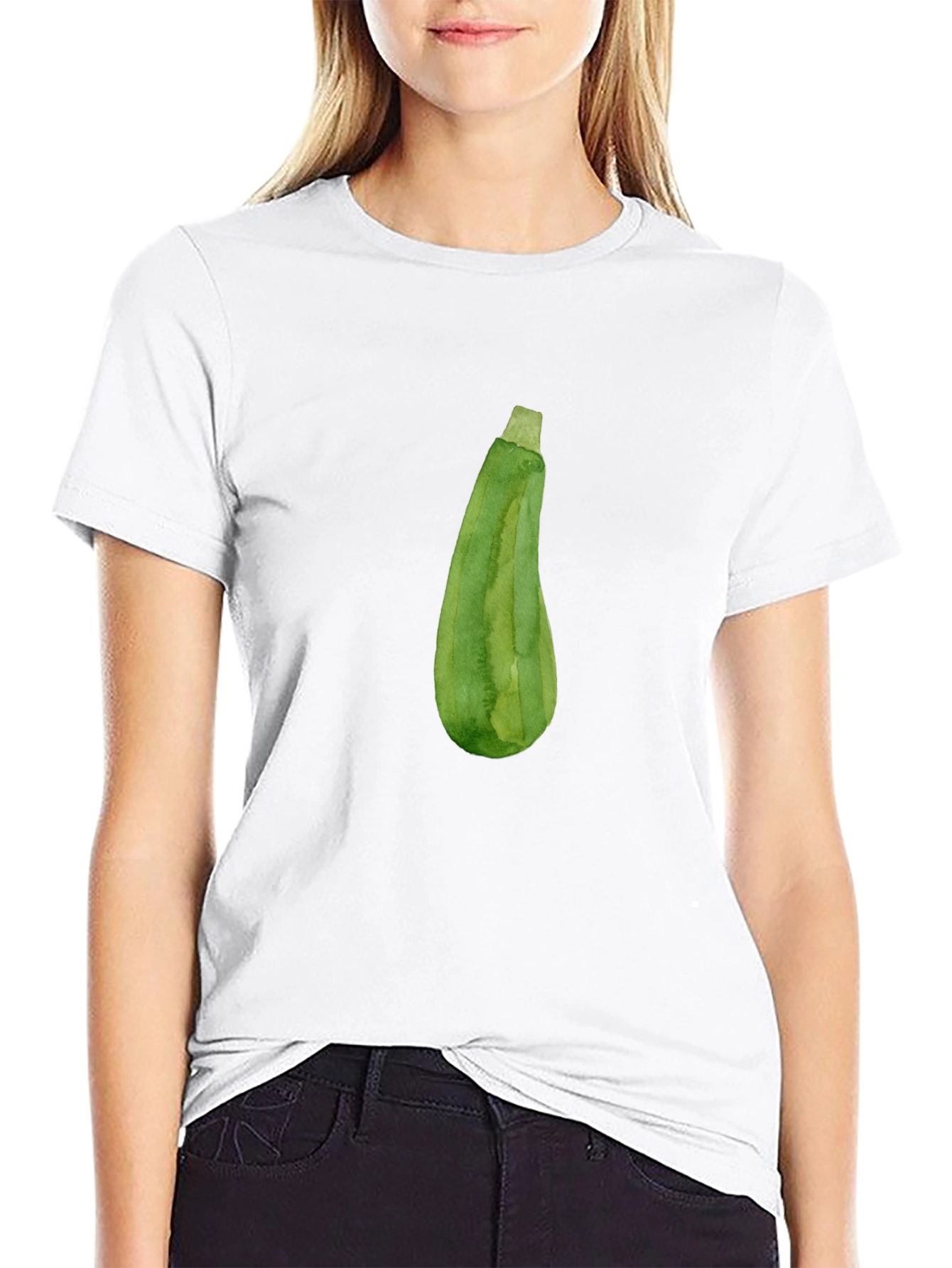 Zucchini Graphic Tee - Fresh Style