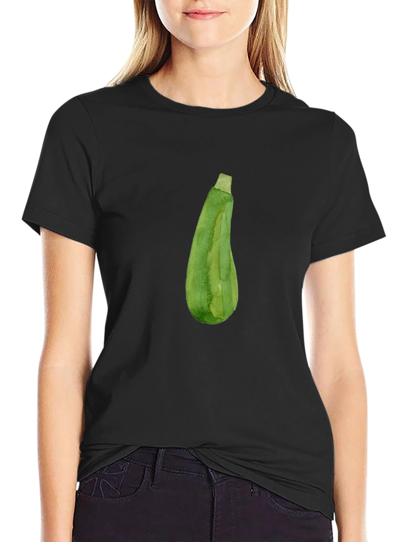 Zucchini Graphic Tee - Fresh Style