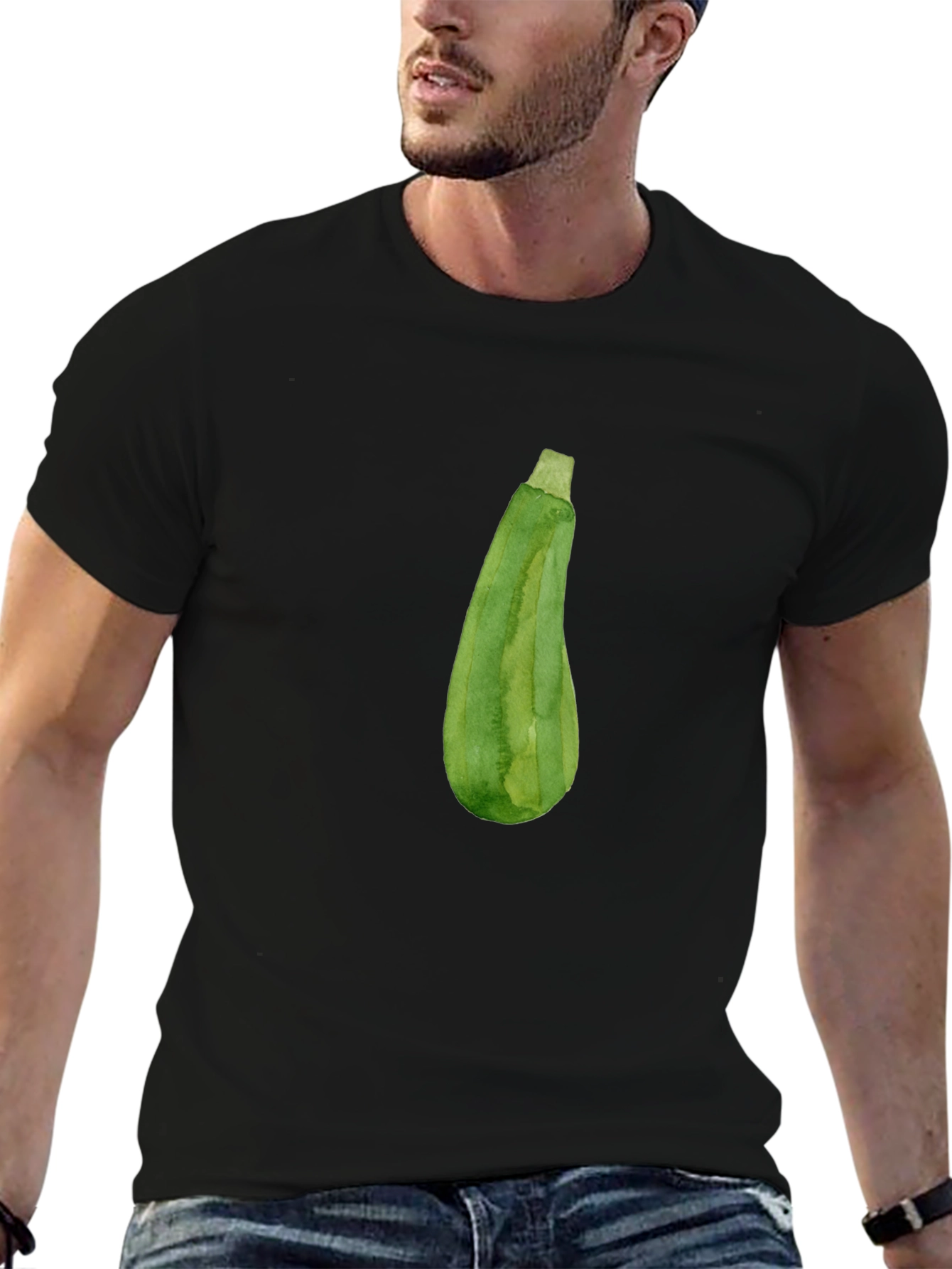 Zucchini Graphic Tee - Fresh Style