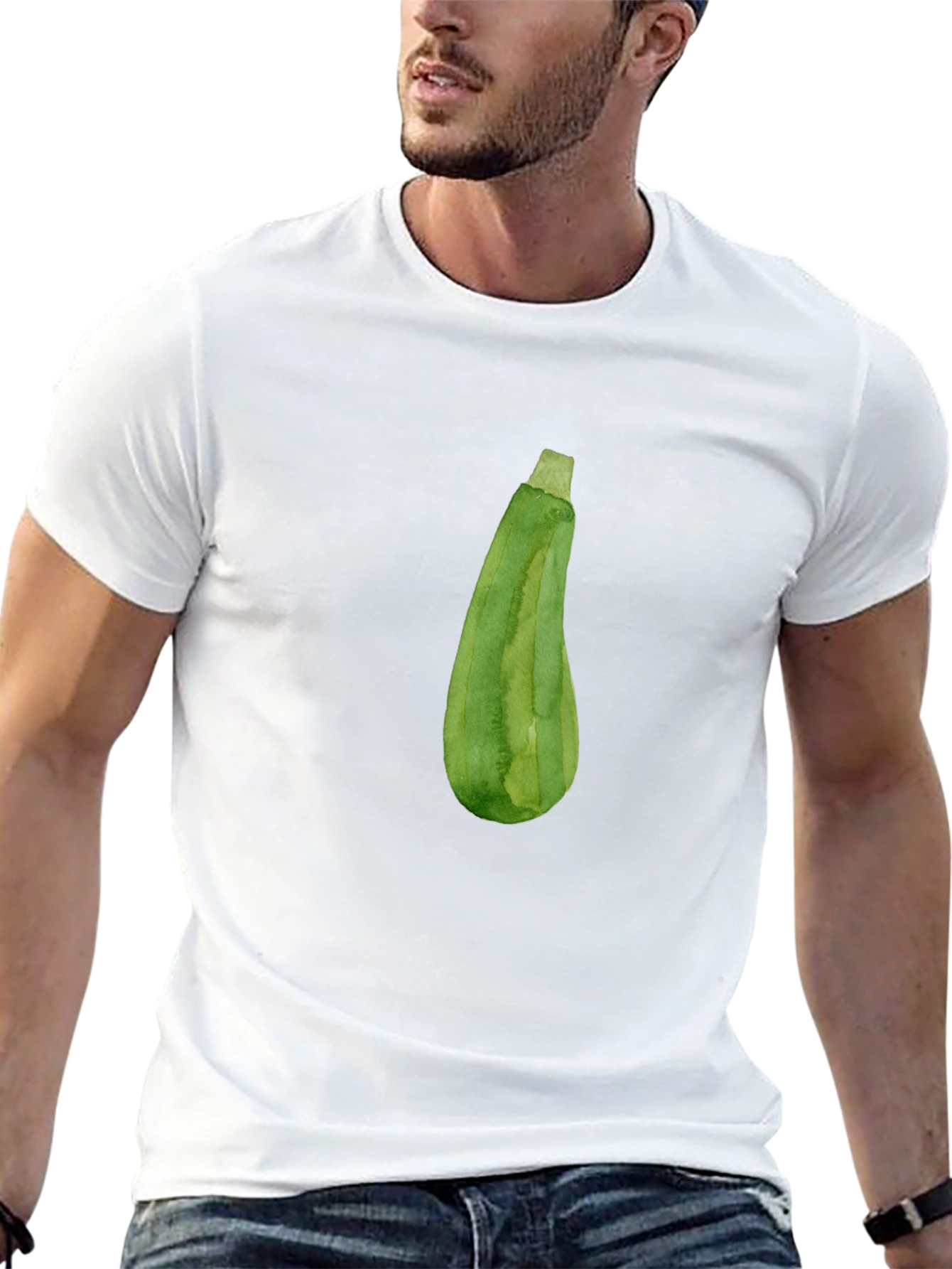 Zucchini Graphic Tee - Fresh Style