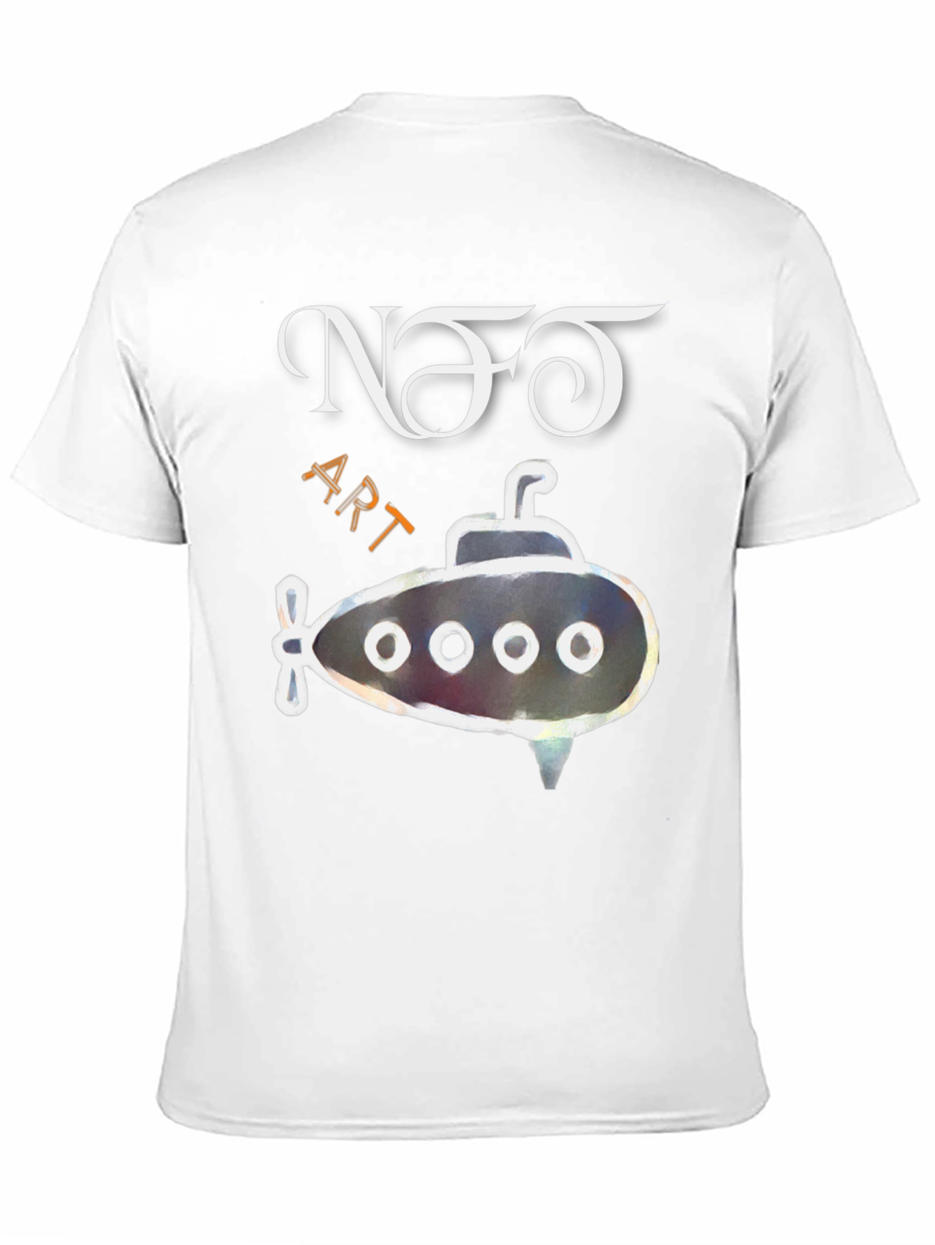 NFT Art Submarine Graphic Tee