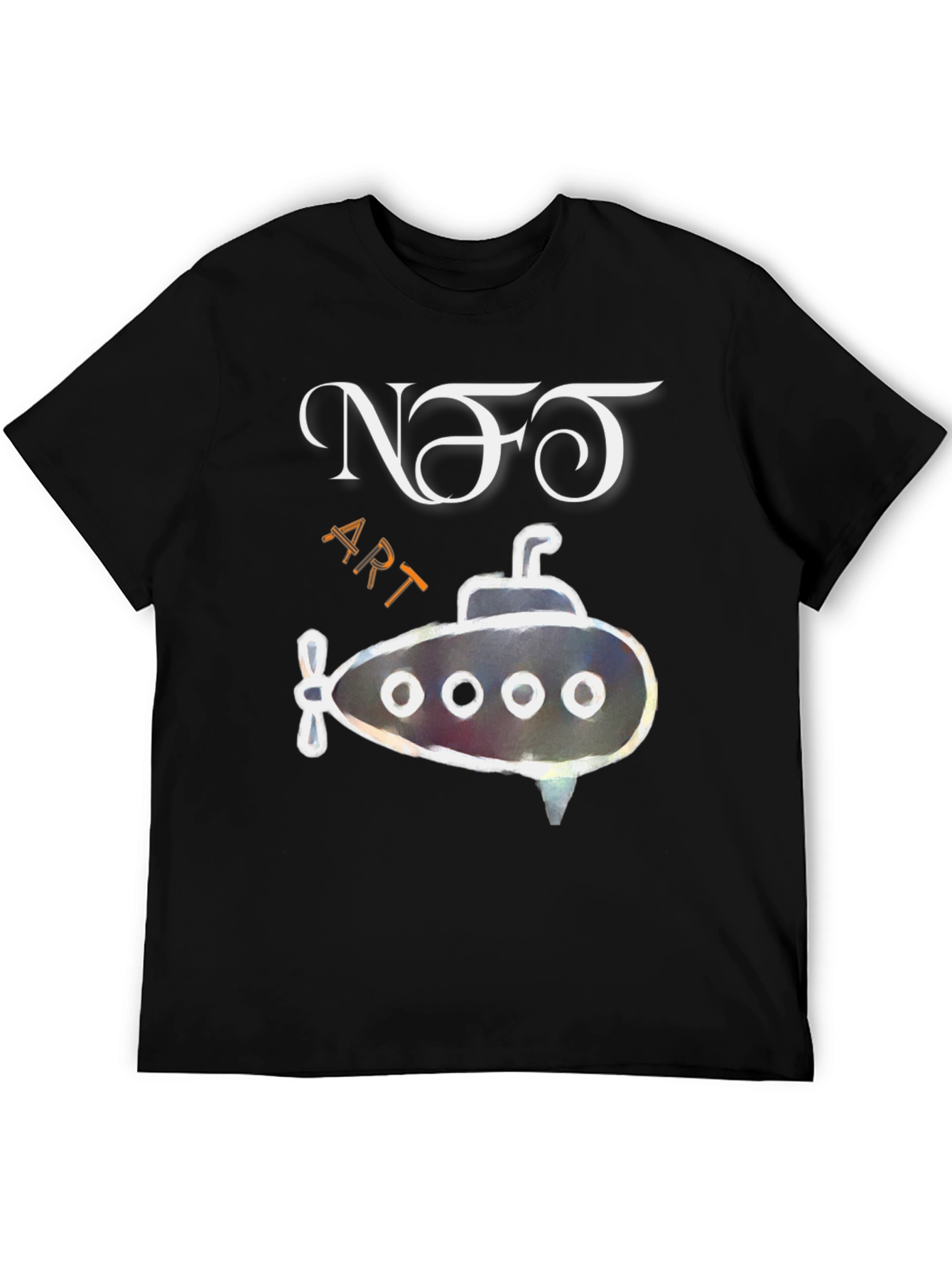 NFT Art Submarine Graphic Tee