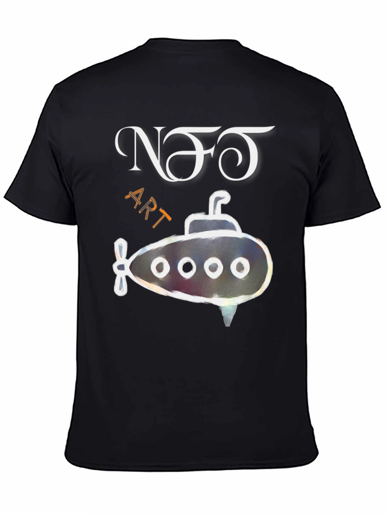 NFT Art Submarine Graphic Tee