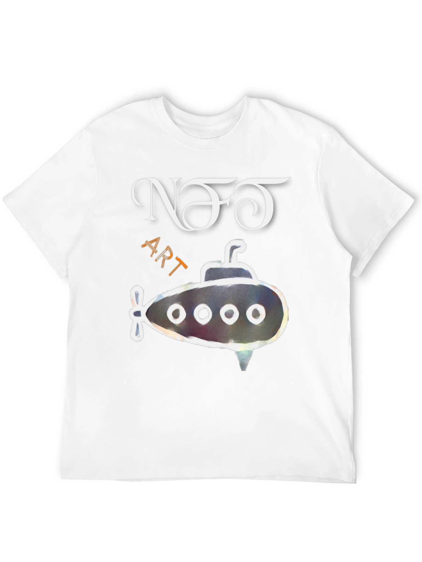 NFT Art Submarine Graphic Tee