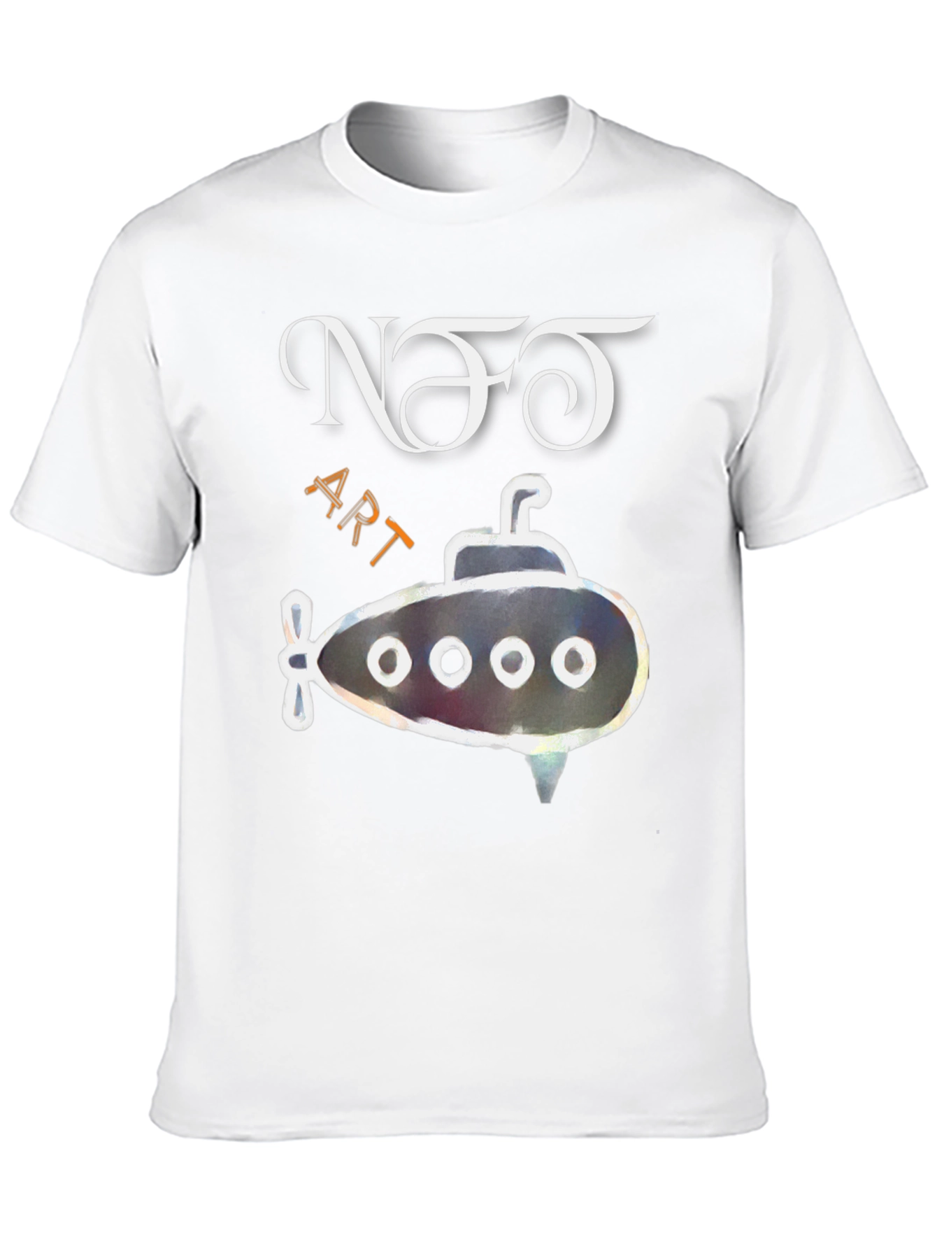 NFT Art Submarine Graphic Tee