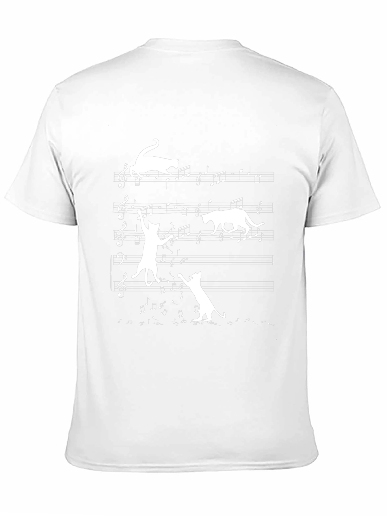 Musical Cats Graphic T-Shirt