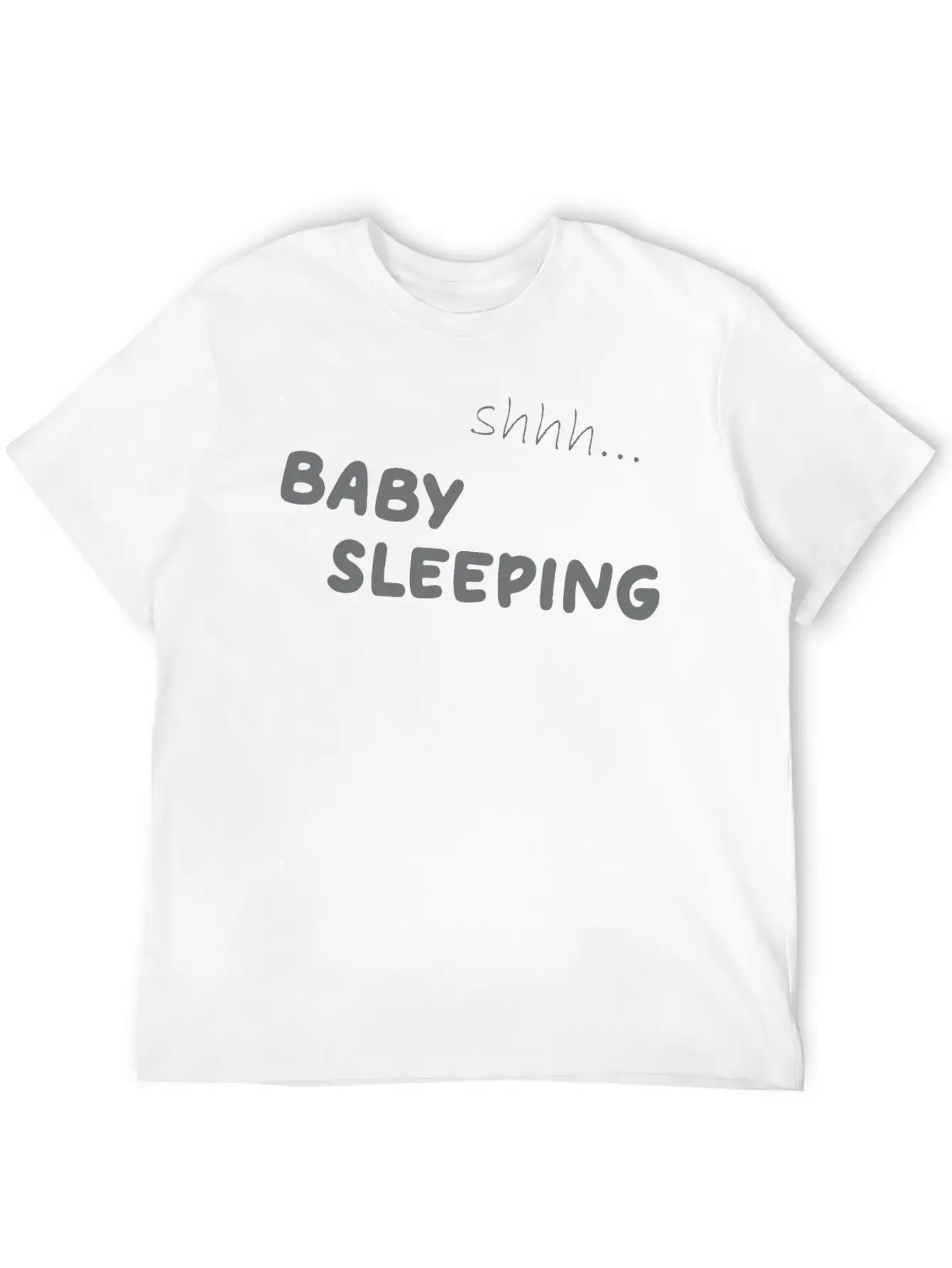 Baby Sleeping Unisex Casual T-Shirt – Clean Design For Daily Comfort