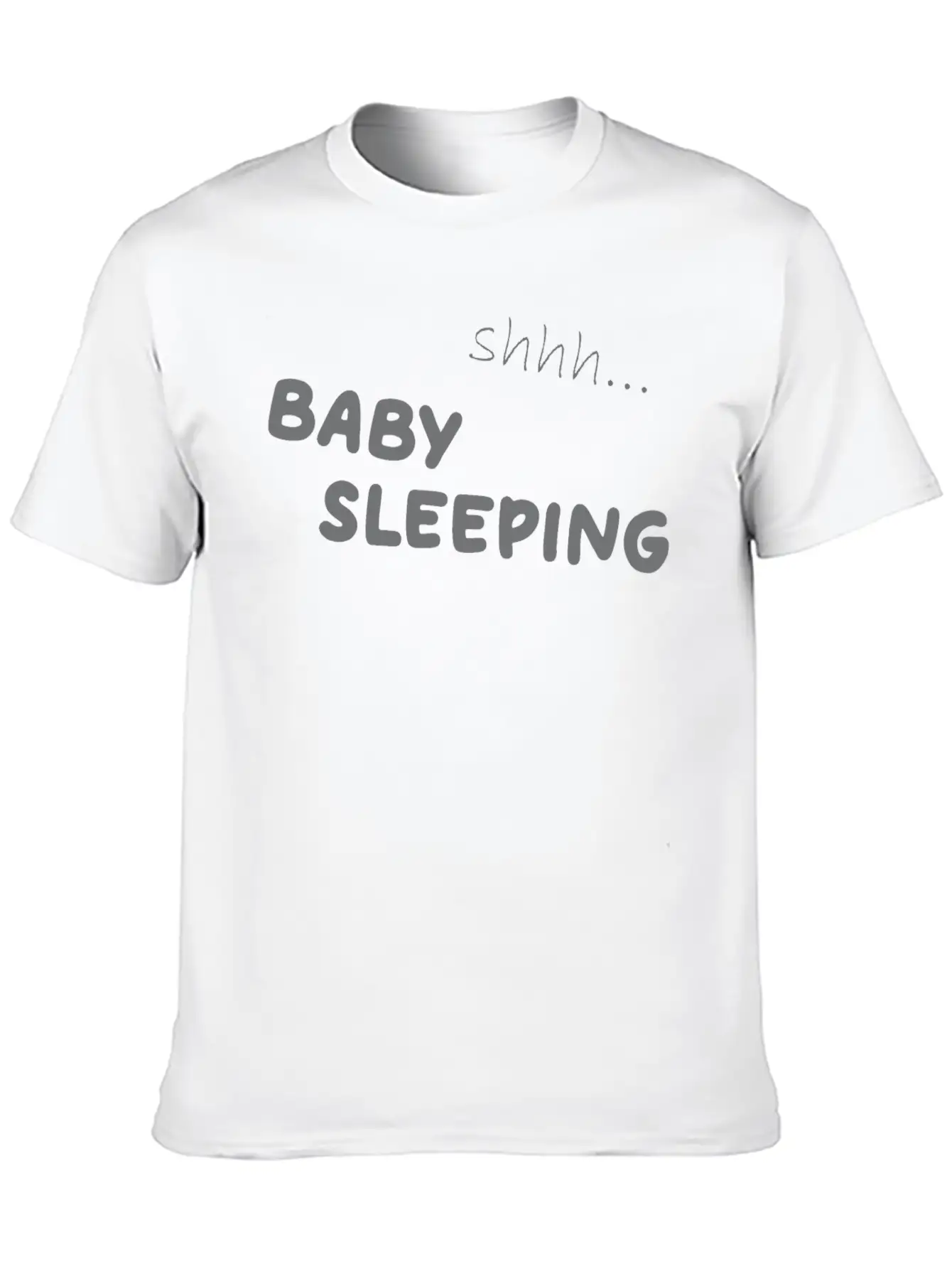 Baby Sleeping Unisex Casual T-Shirt – Clean Design For Daily Comfort
