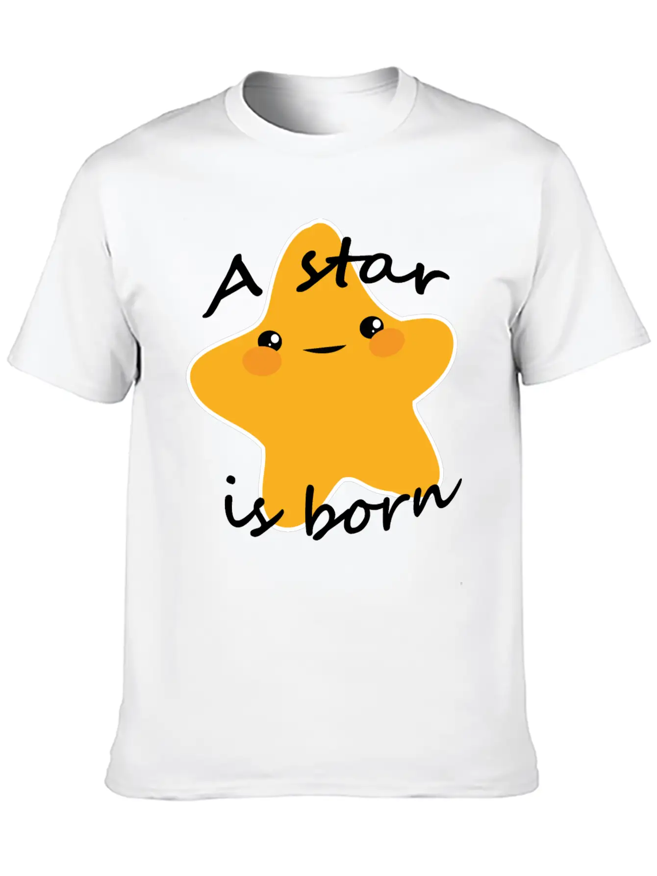 Baby Star Unisex Casual T-Shirt – Clean Design For Daily Comfort