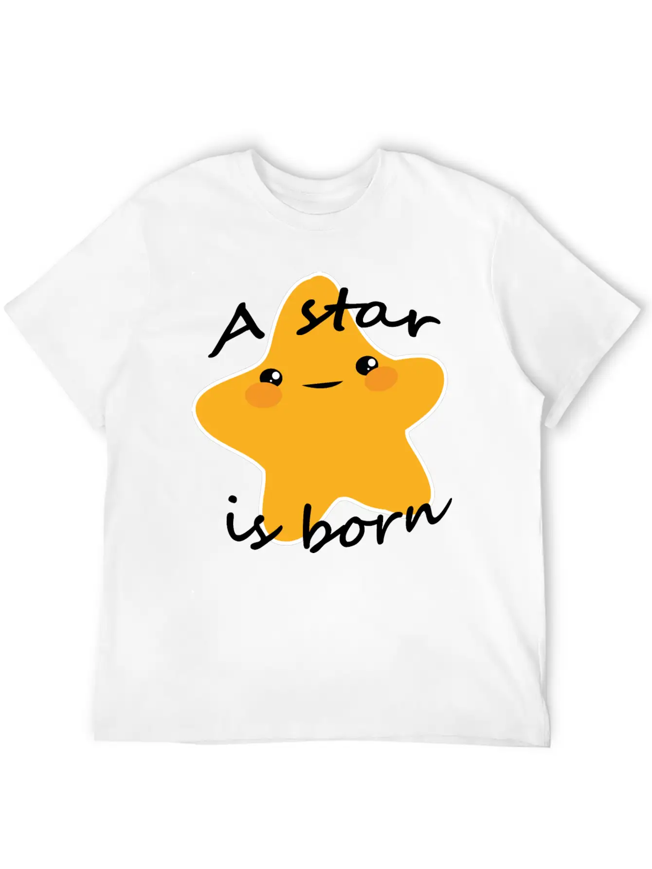 Baby Star Unisex Casual T-Shirt – Clean Design For Daily Comfort