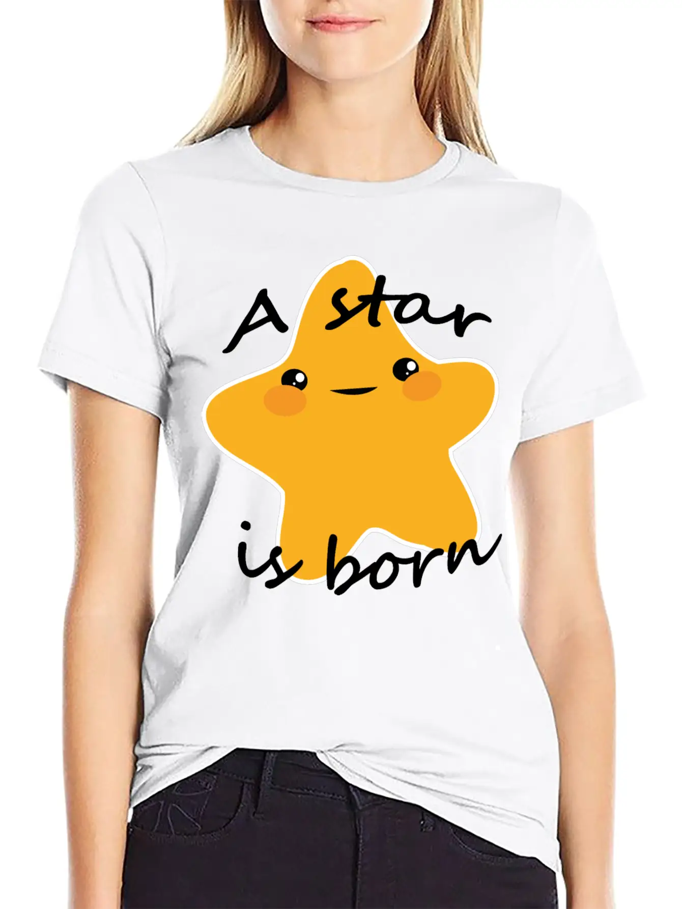 Baby Star Unisex Casual T-Shirt – Clean Design For Daily Comfort