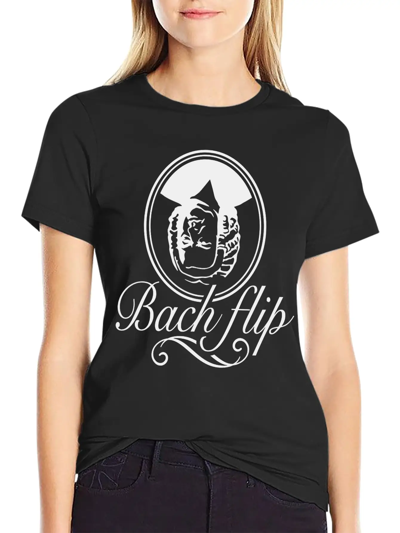 Bach Flip Unisex Casual T-Shirt – Clean Design For Daily Comfort