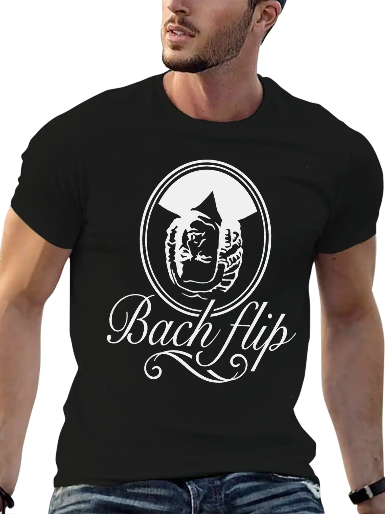 Bach Flip Unisex Casual T-Shirt – Clean Design For Daily Comfort
