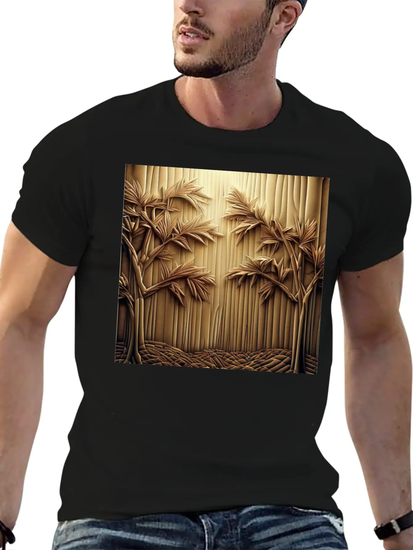 Bamboo Unisex Casual T-Shirt – Clean Design For Daily Comfort