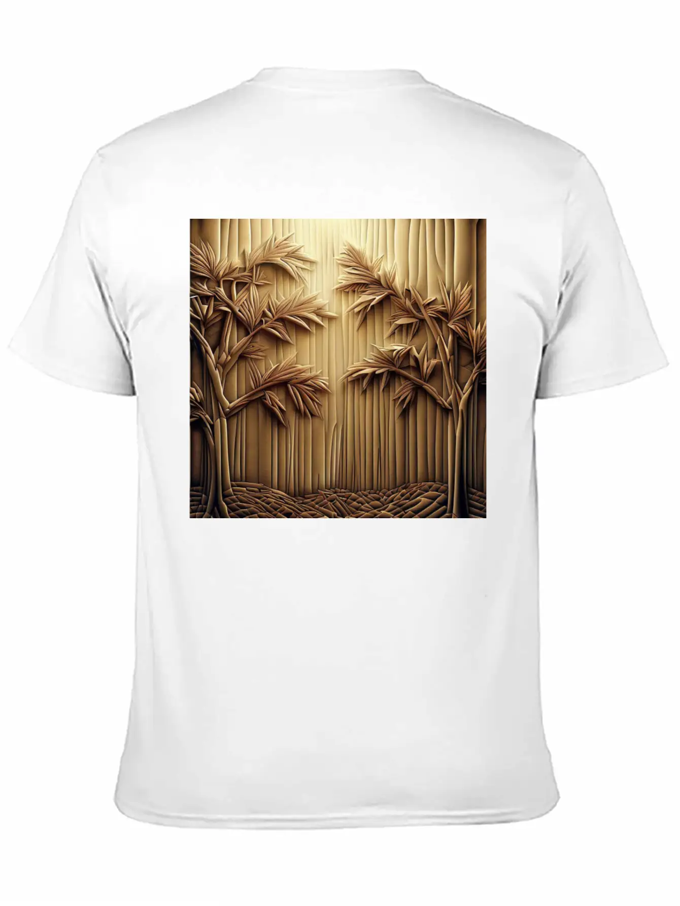 Bamboo Unisex Casual T-Shirt – Clean Design For Daily Comfort