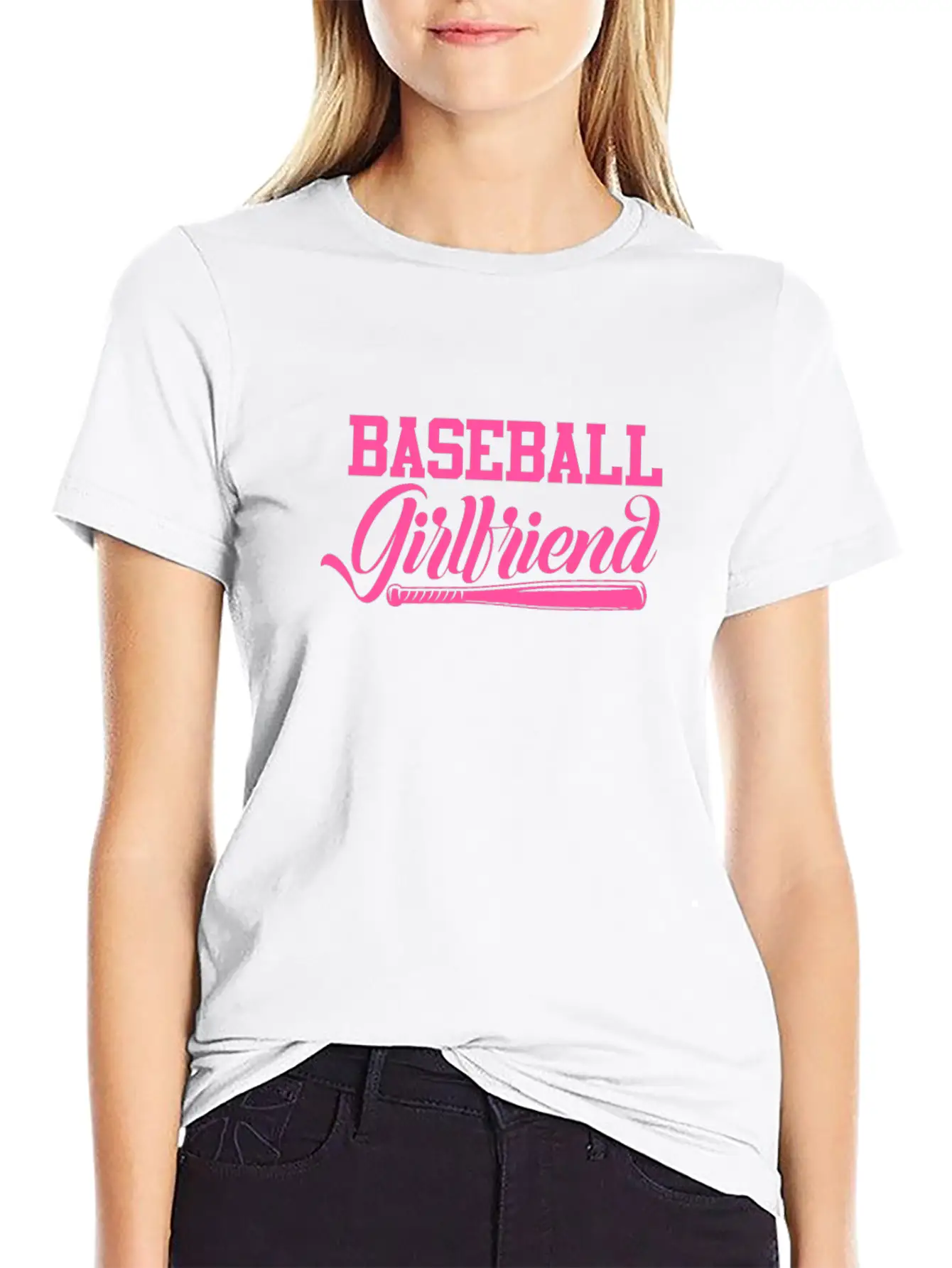 Baseball Girlfriend Unisex Casual T-Shirt – Clean Design For Daily Comfort