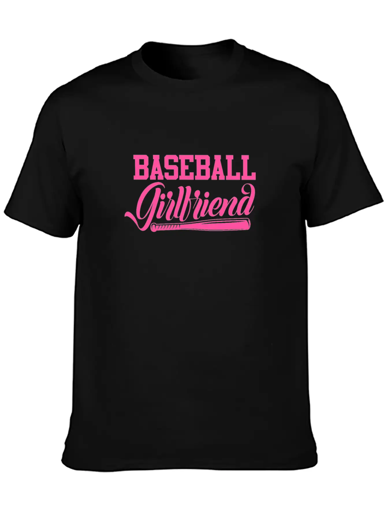 Baseball Girlfriend Unisex Casual T-Shirt – Clean Design For Daily Comfort
