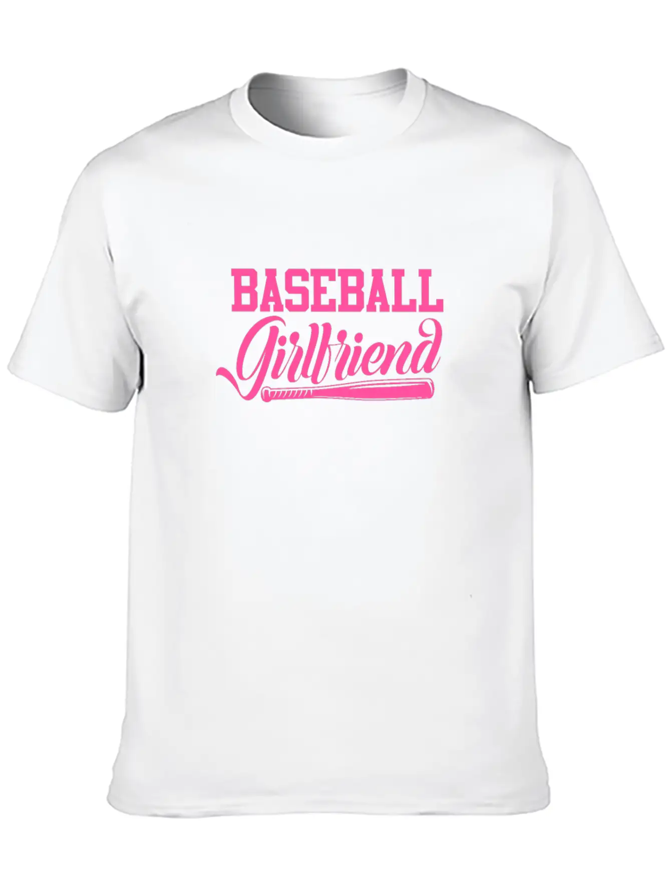 Baseball Girlfriend Unisex Casual T-Shirt – Clean Design For Daily Comfort