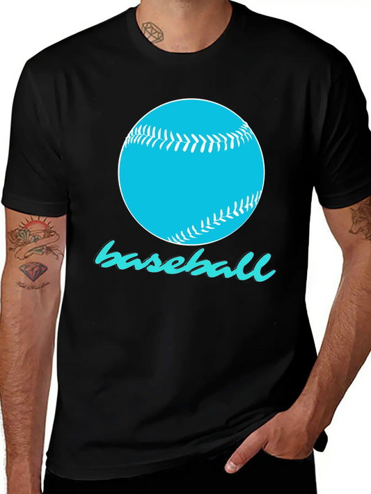 Baseball Sports Competition Unisex Casual T-Shirt – Clean Design For Daily Comfort