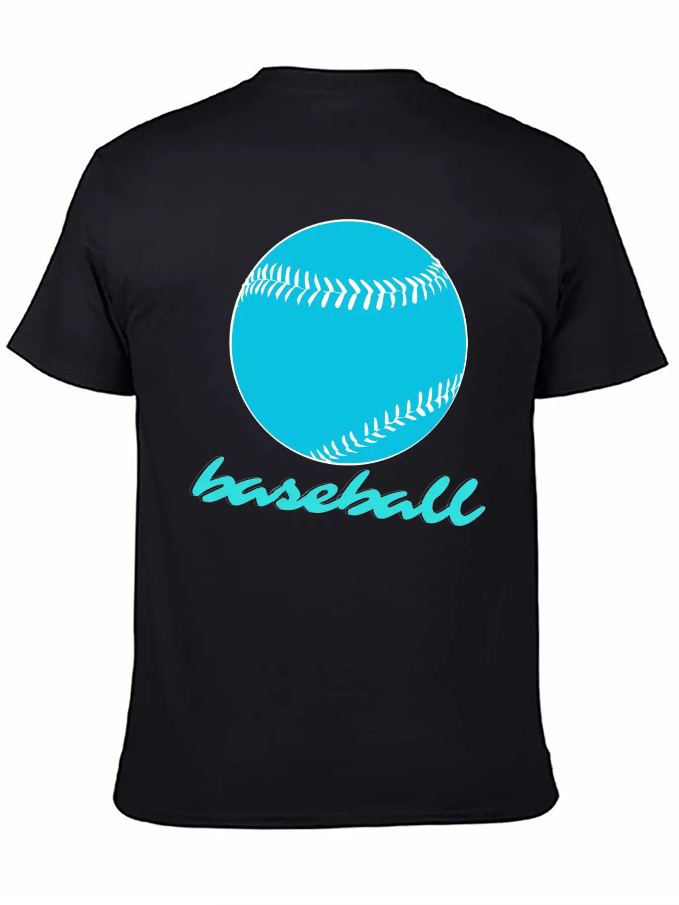 Baseball Sports Competition Unisex Casual T-Shirt – Clean Design For Daily Comfort