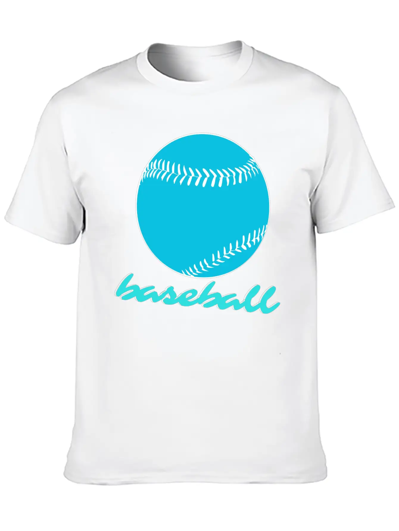 Baseball Sports Competition Unisex Casual T-Shirt – Clean Design For Daily Comfort