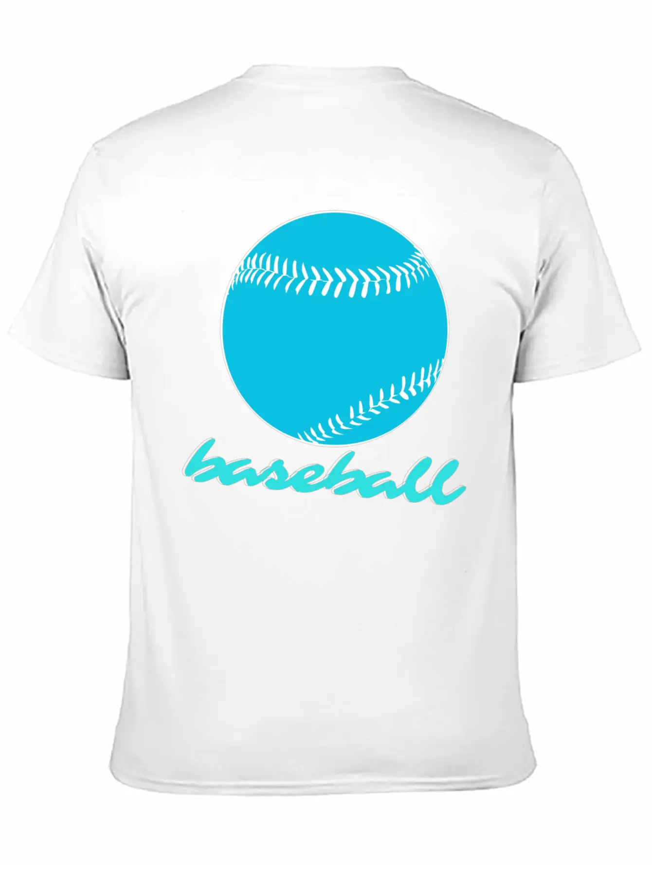 Baseball Sports Competition Unisex Casual T-Shirt – Clean Design For Daily Comfort