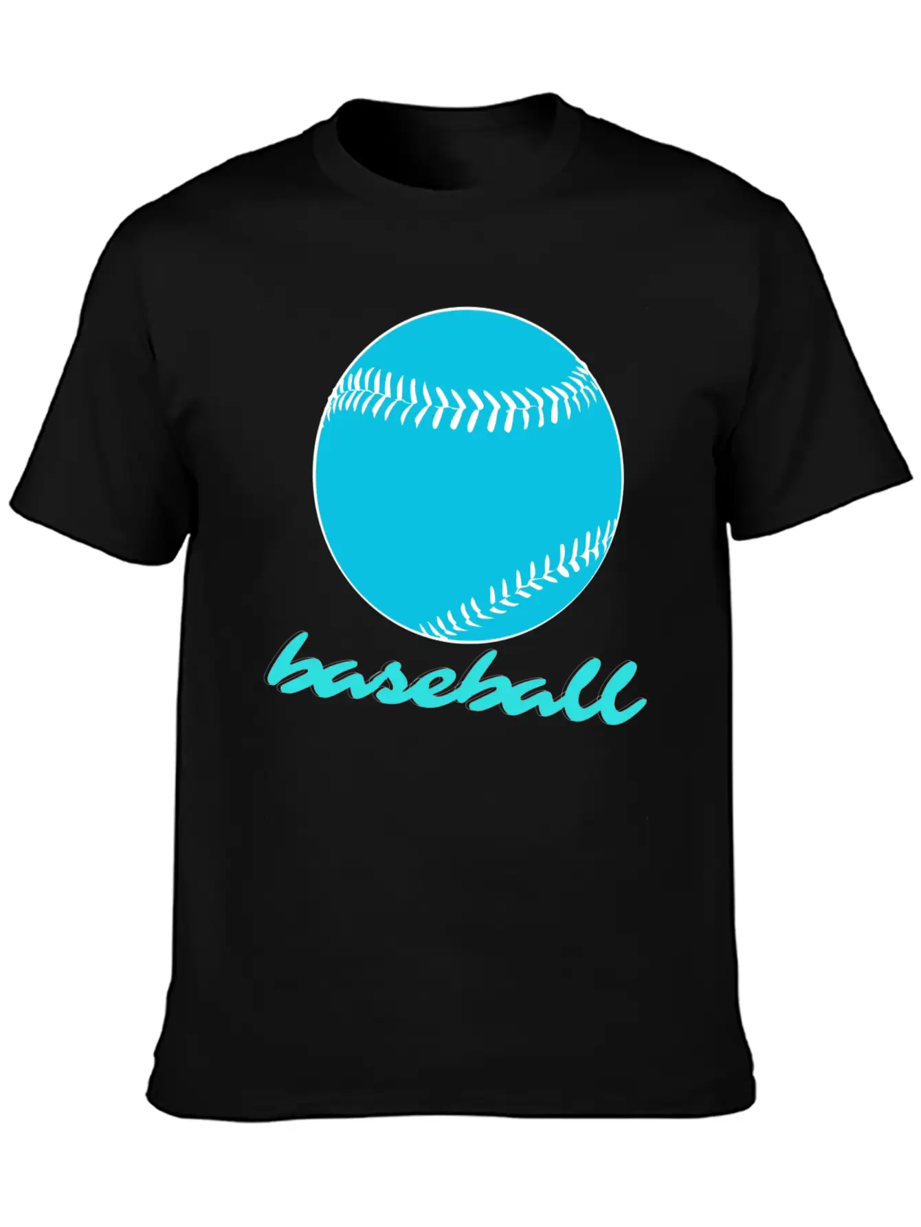 Baseball Sports Competition Unisex Casual T-Shirt – Clean Design For Daily Comfort