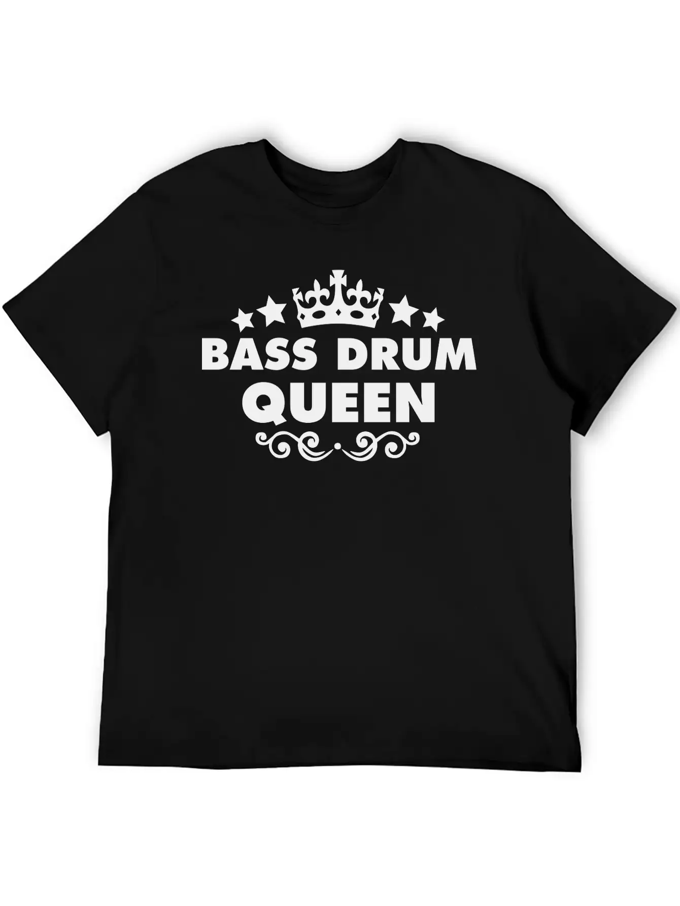 Bass Drum Queen 2015 Unisex Casual T-Shirt – Clean Design For Daily Comfort