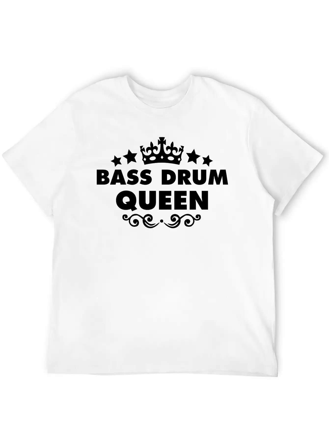 Bass Drum Queen 2015 Unisex Casual T-Shirt – Clean Design For Daily Comfort