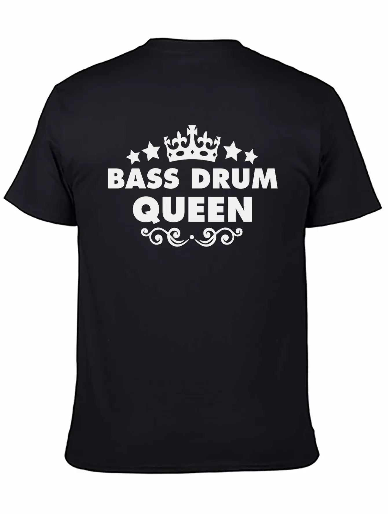 Bass Drum Queen 2015 Unisex Casual T-Shirt – Clean Design For Daily Comfort
