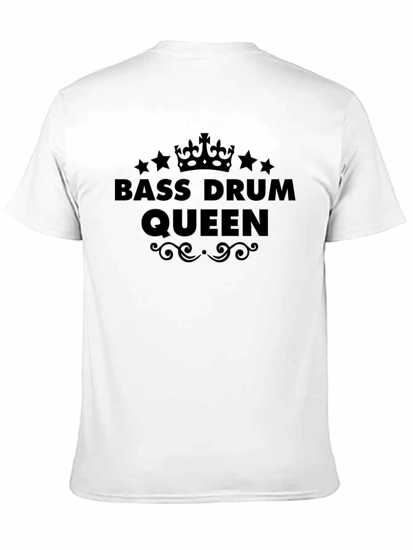 Bass Drum Queen 2015 Unisex Casual T-Shirt – Clean Design For Daily Comfort