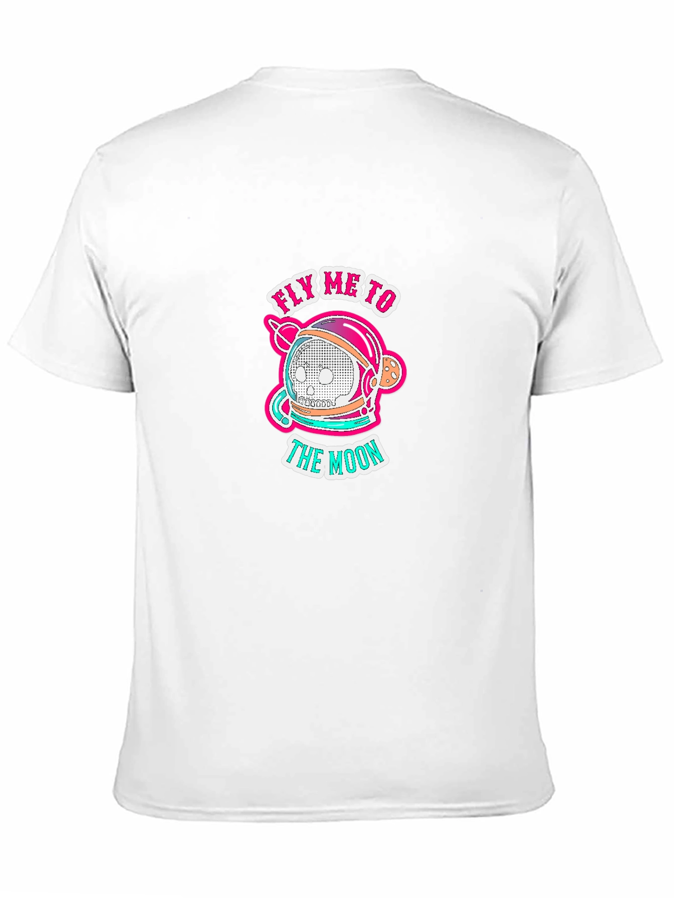 Fly Me to the Moon Black Graphic T-Shirt