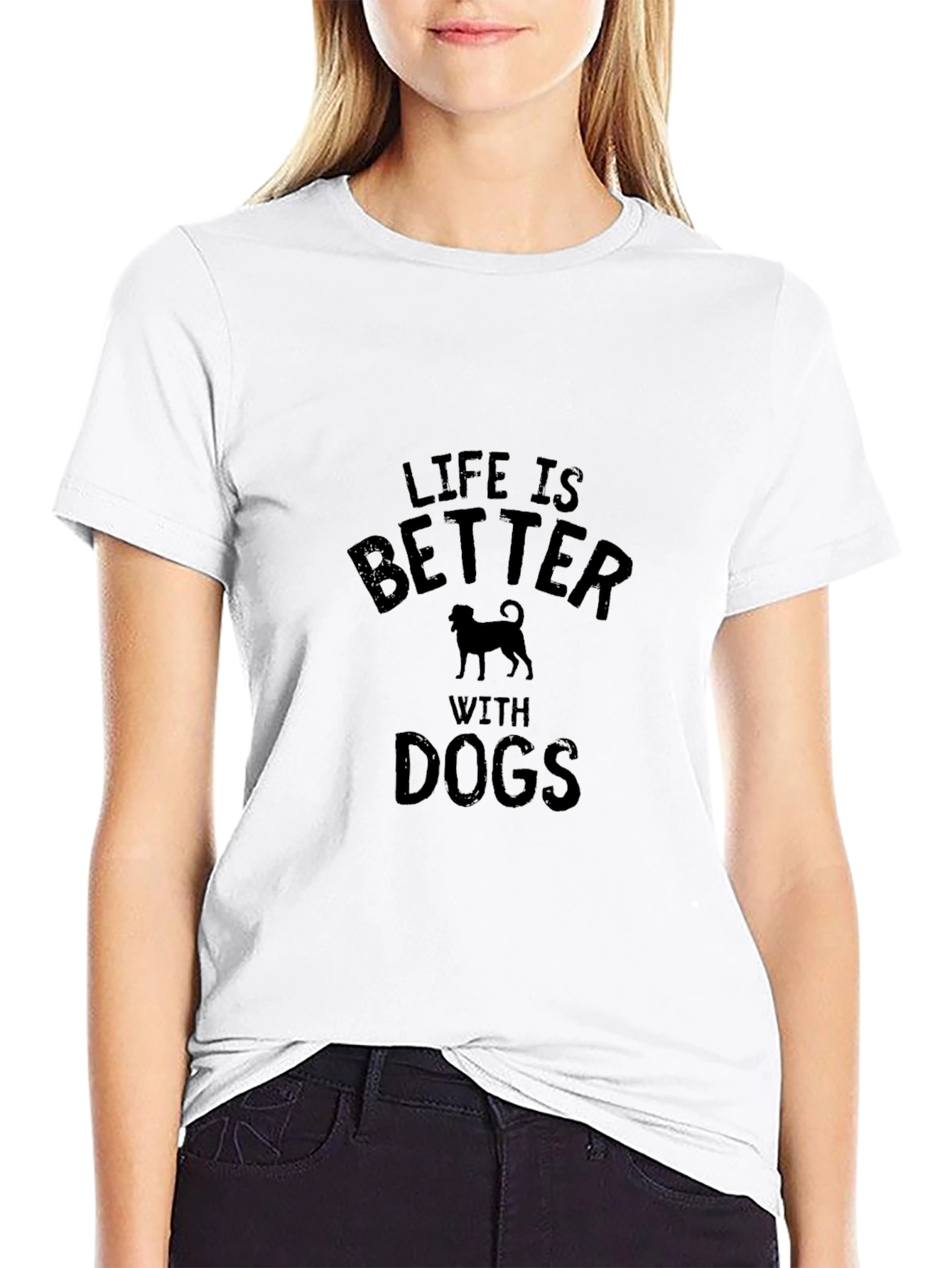 Life is Better with Dogs T-Shirt