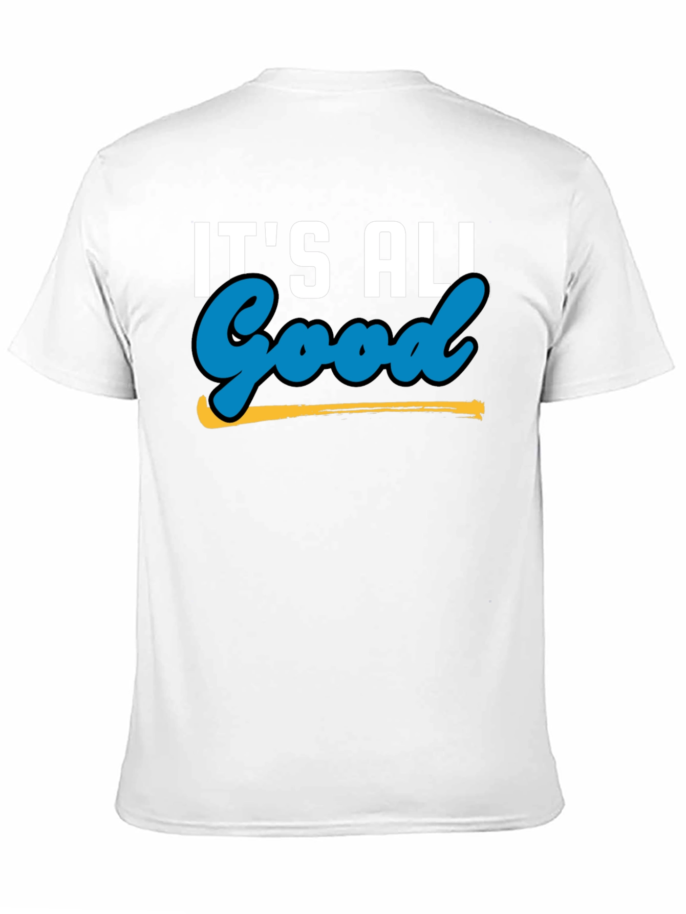 Its All Good Graphic Tee - Black Casual Shirt
