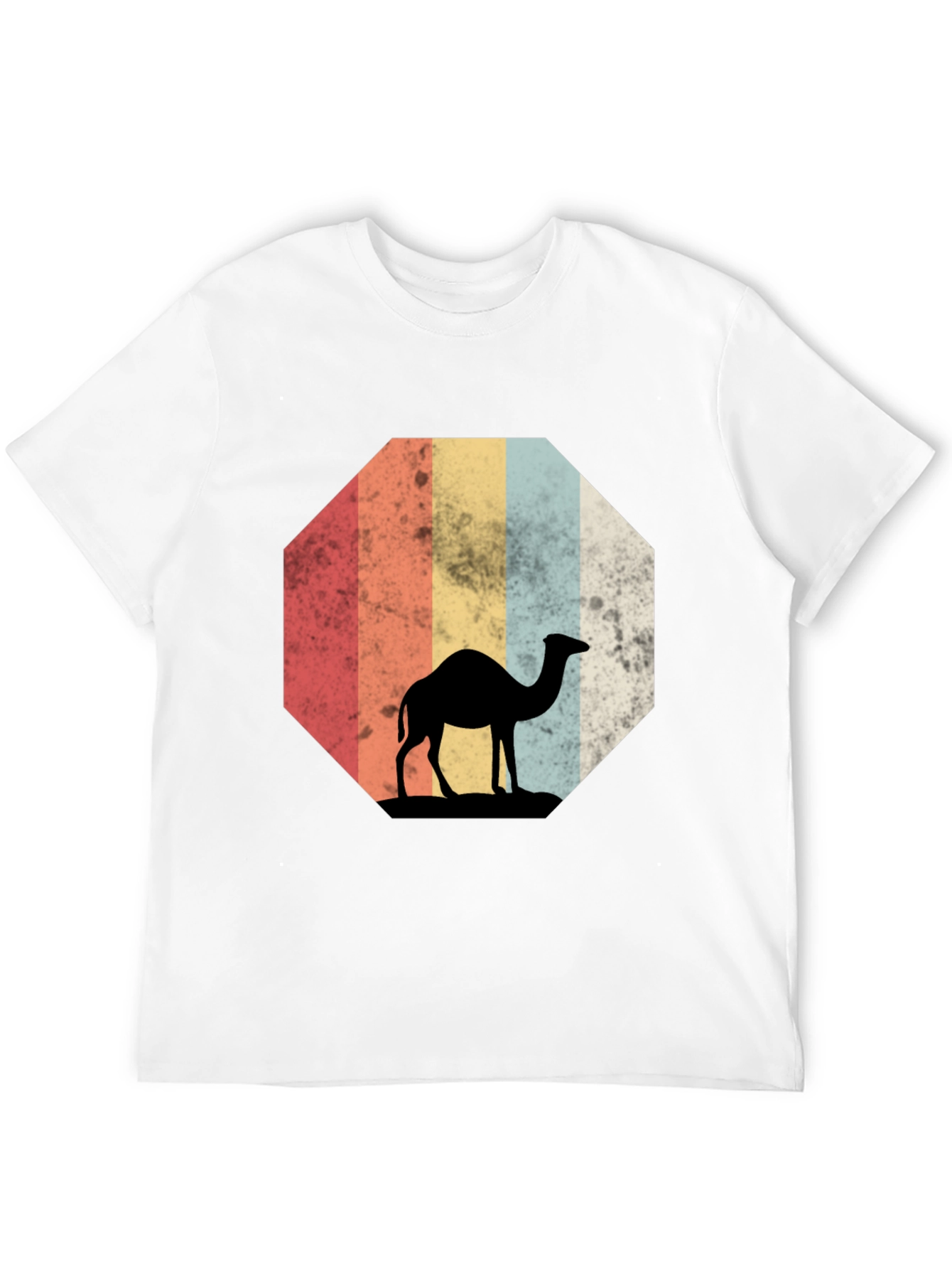 Retro Camel Silhouette T-Shirt
