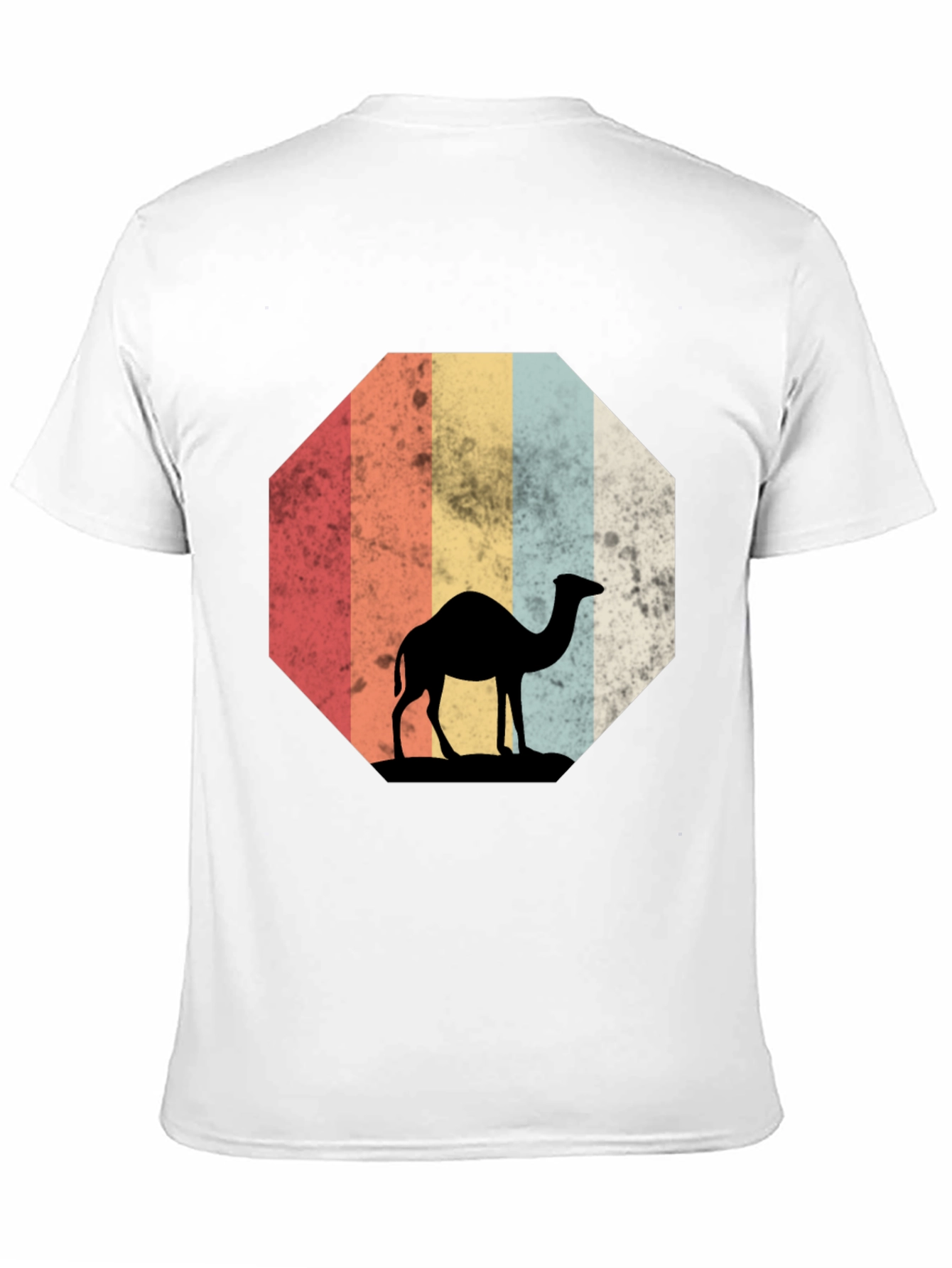 Retro Camel Silhouette T-Shirt