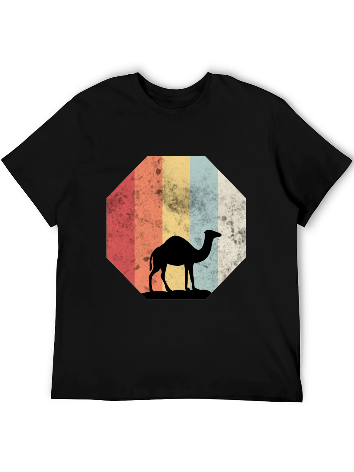 Retro Camel Silhouette T-Shirt