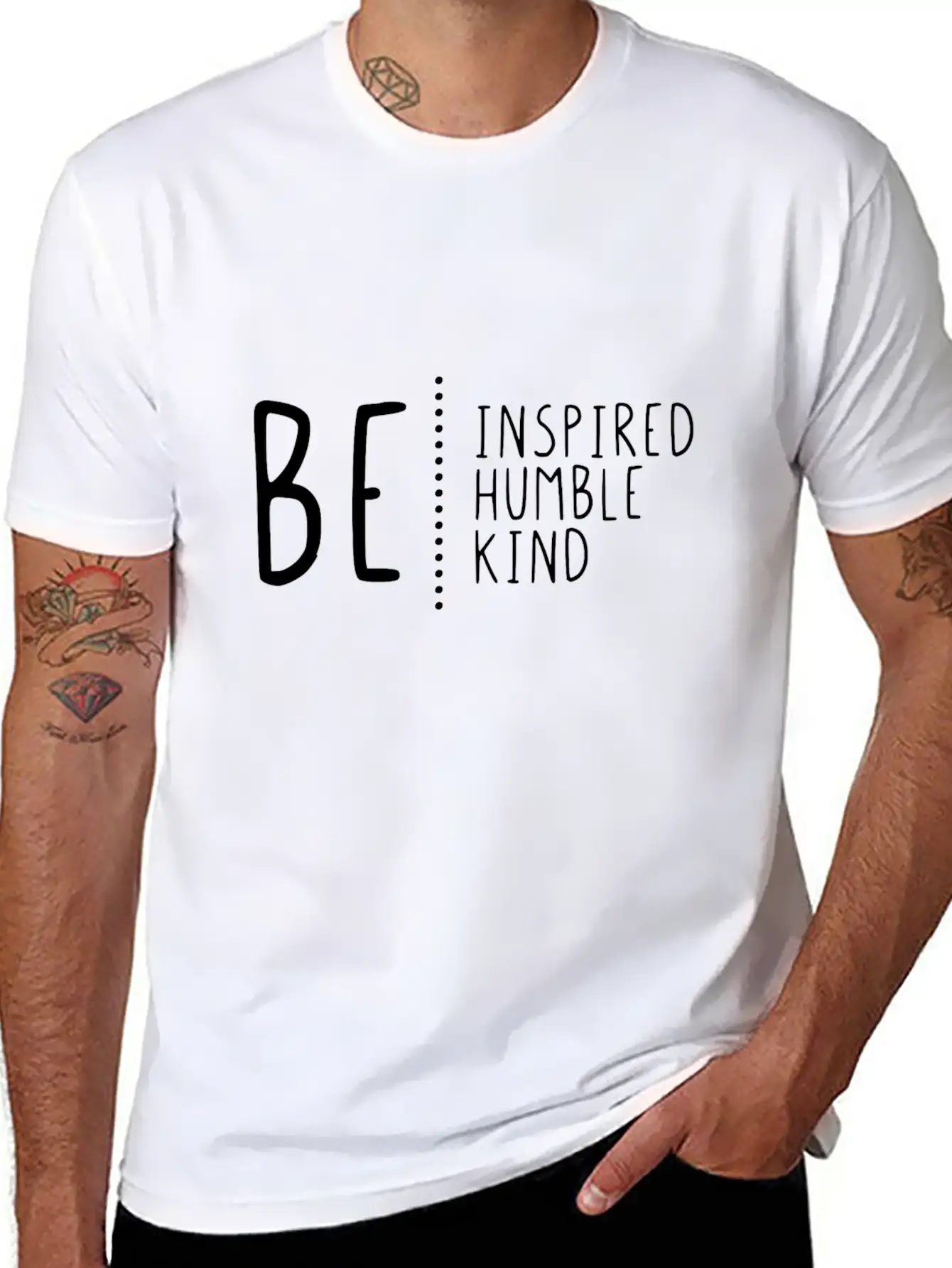 Be Inspired Humble Kind Unisex Casual T-Shirt – Clean Design For Daily Comfort