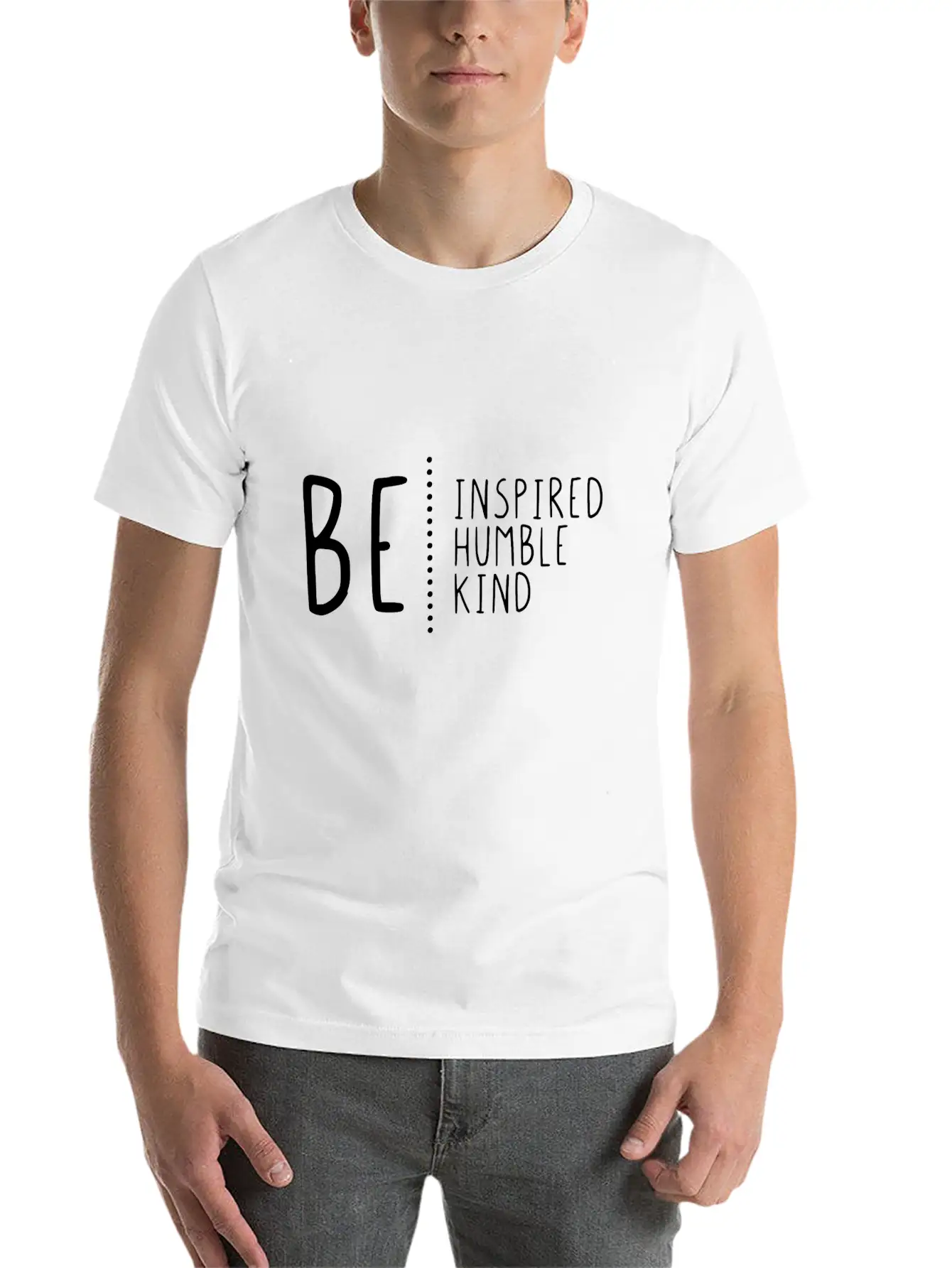 Be Inspired Humble Kind Unisex Casual T-Shirt – Clean Design For Daily Comfort