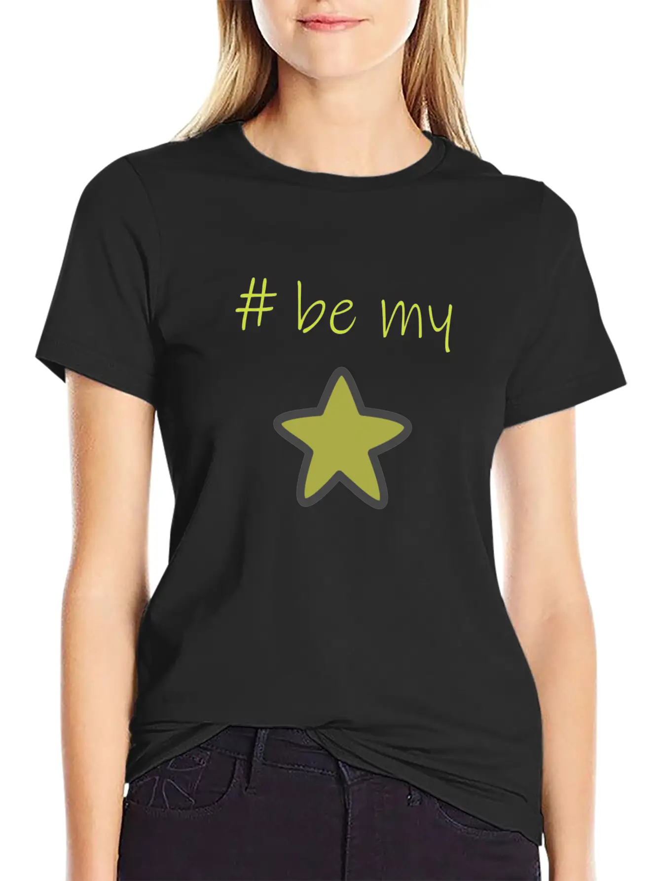 Be My Star Unisex Casual T-Shirt – Clean Design For Daily Comfort