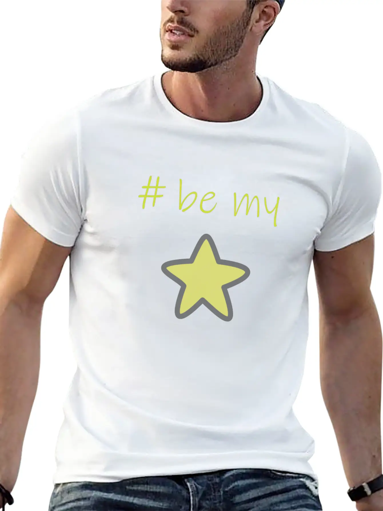 Be My Star Unisex Casual T-Shirt – Clean Design For Daily Comfort
