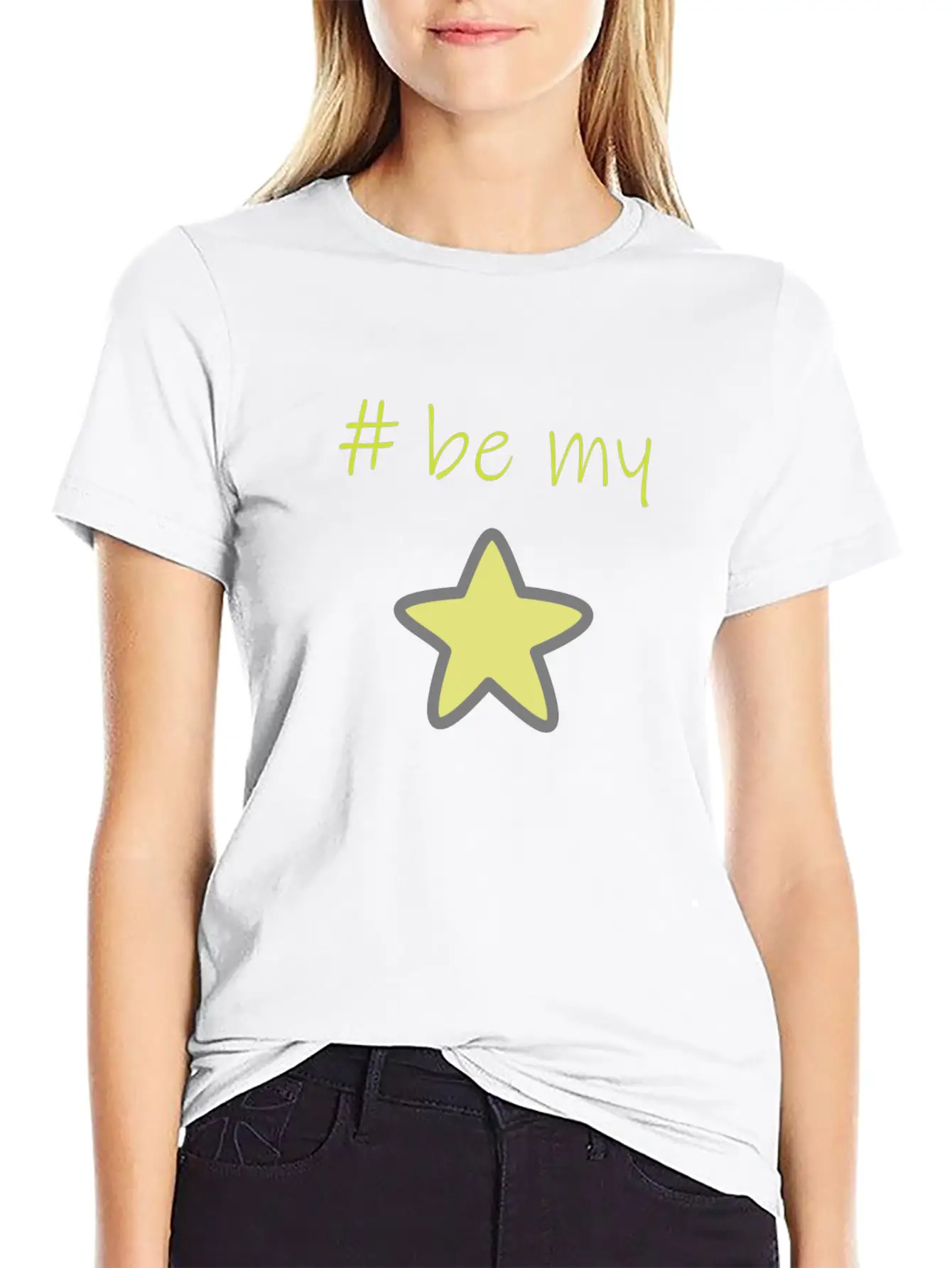 Be My Star Unisex Casual T-Shirt – Clean Design For Daily Comfort
