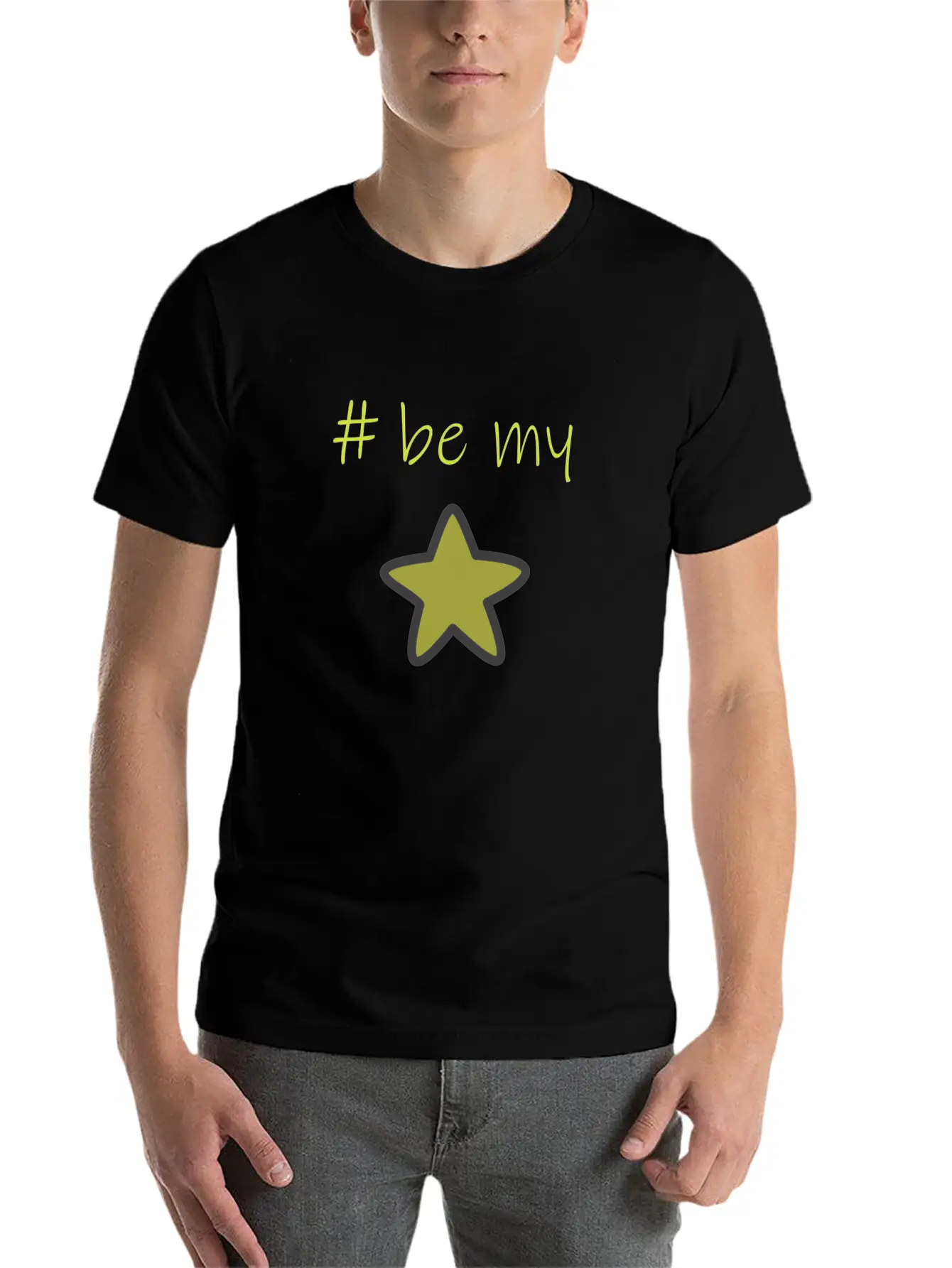 Be My Star Unisex Casual T-Shirt – Clean Design For Daily Comfort