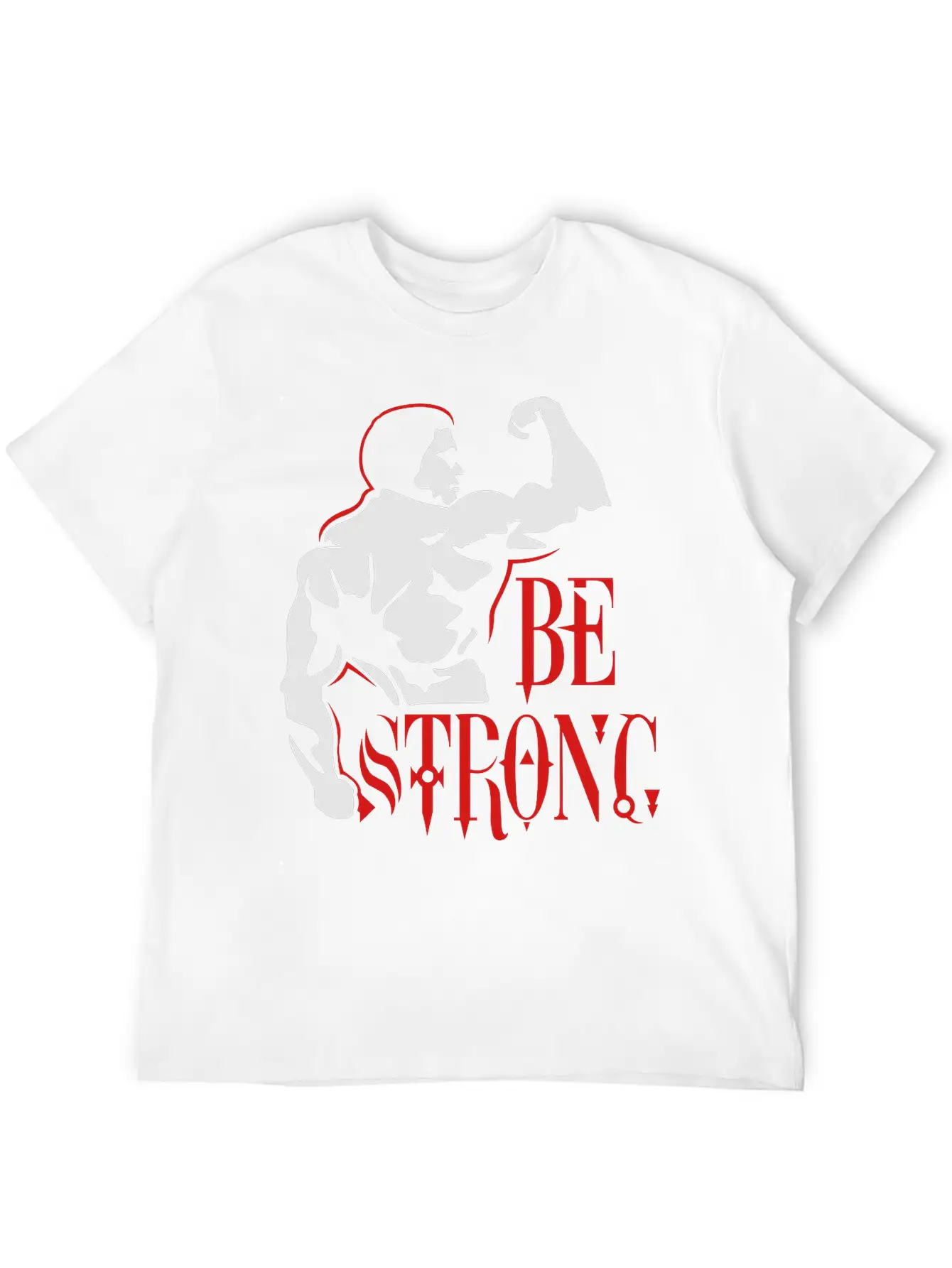 Be Strong Unisex Casual T-Shirt – Clean Design For Daily Comfort