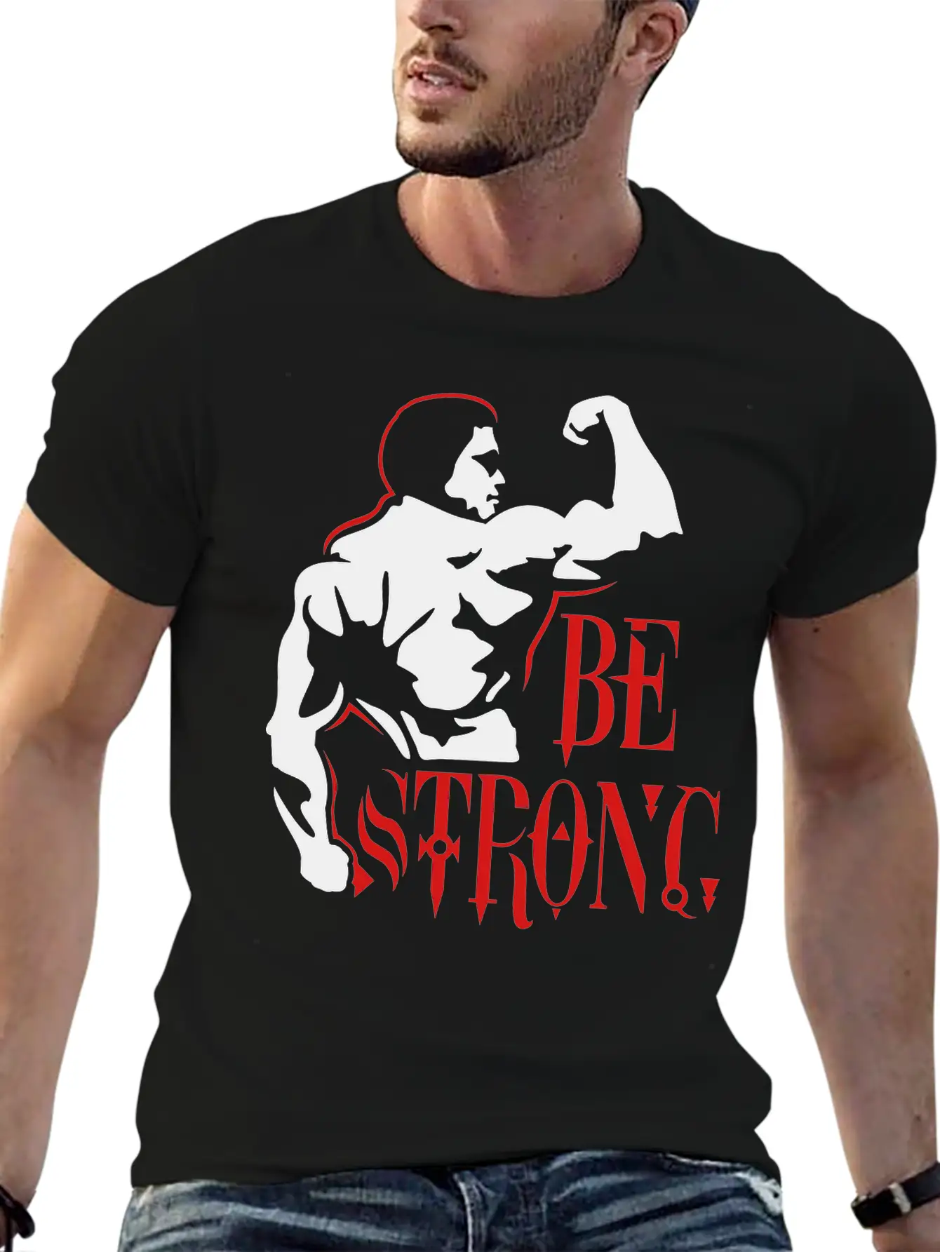 Be Strong Unisex Casual T-Shirt – Clean Design For Daily Comfort